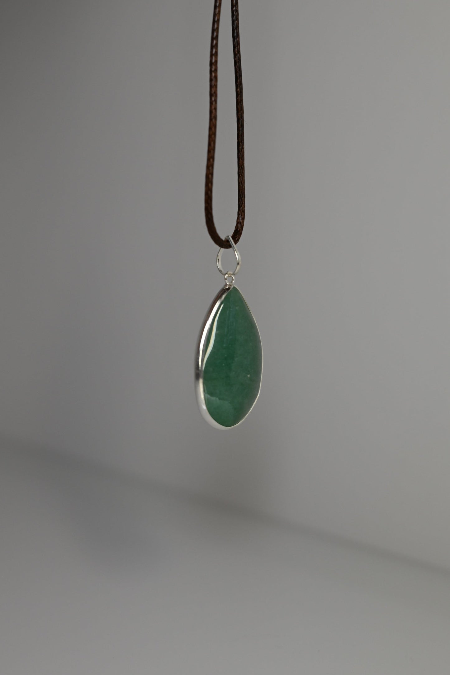 Colgante de Cuarzo Verde