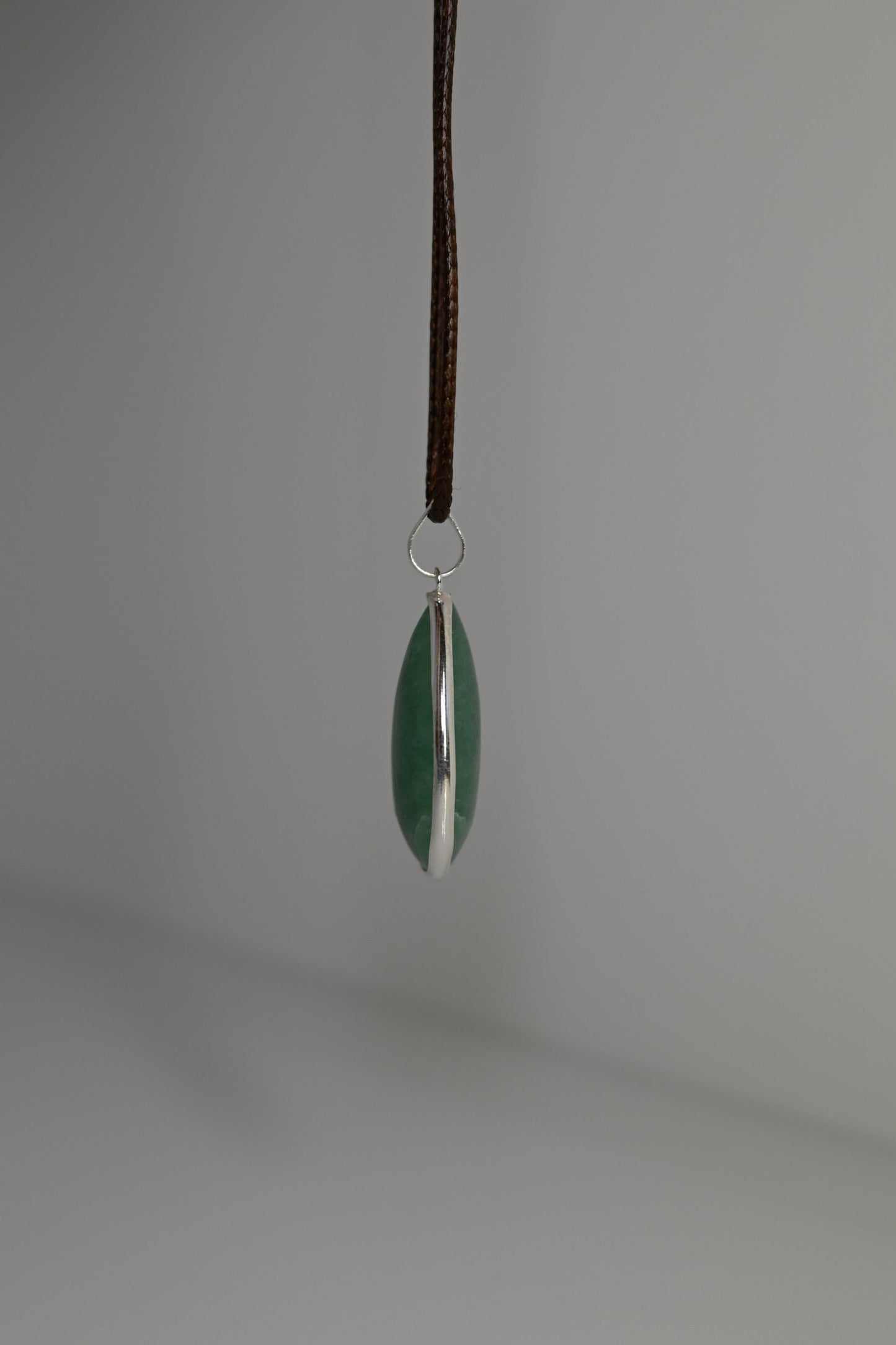 Colgante de Cuarzo Verde