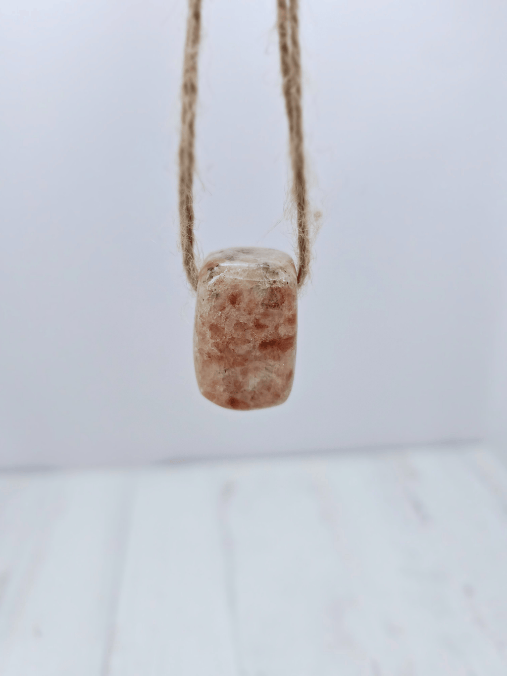 Colgante caramelo de Piedra Sol | vitalidad y alegría