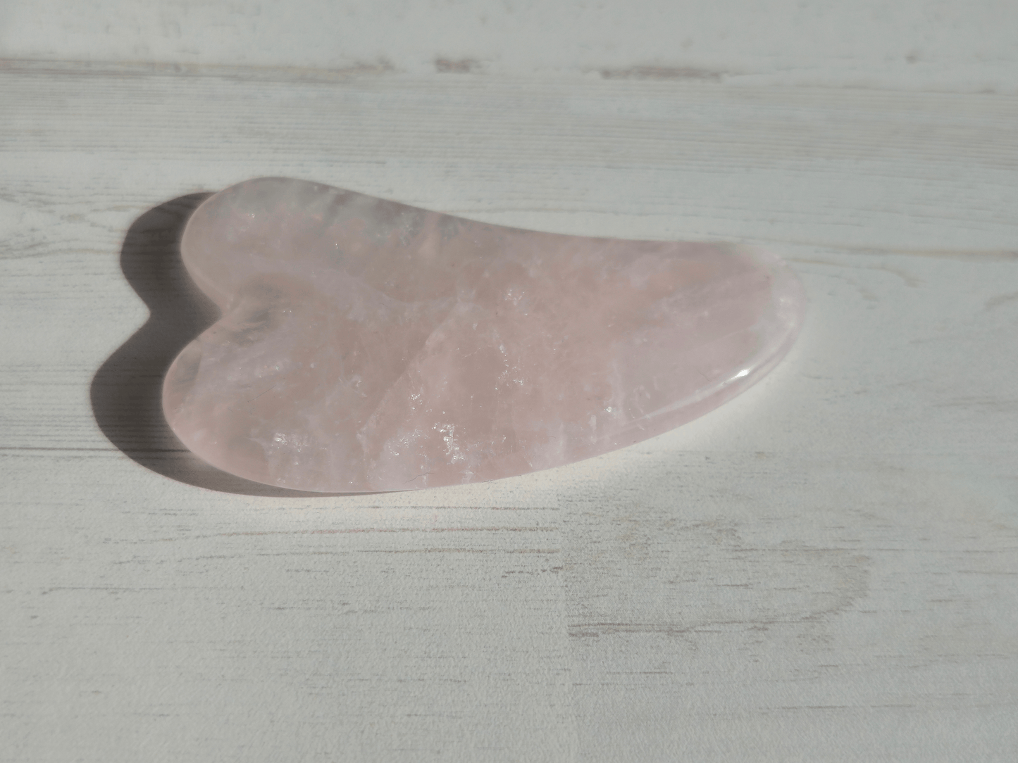 Set roller y gua sha de Cuarzo Rosa | amor propio y armonía