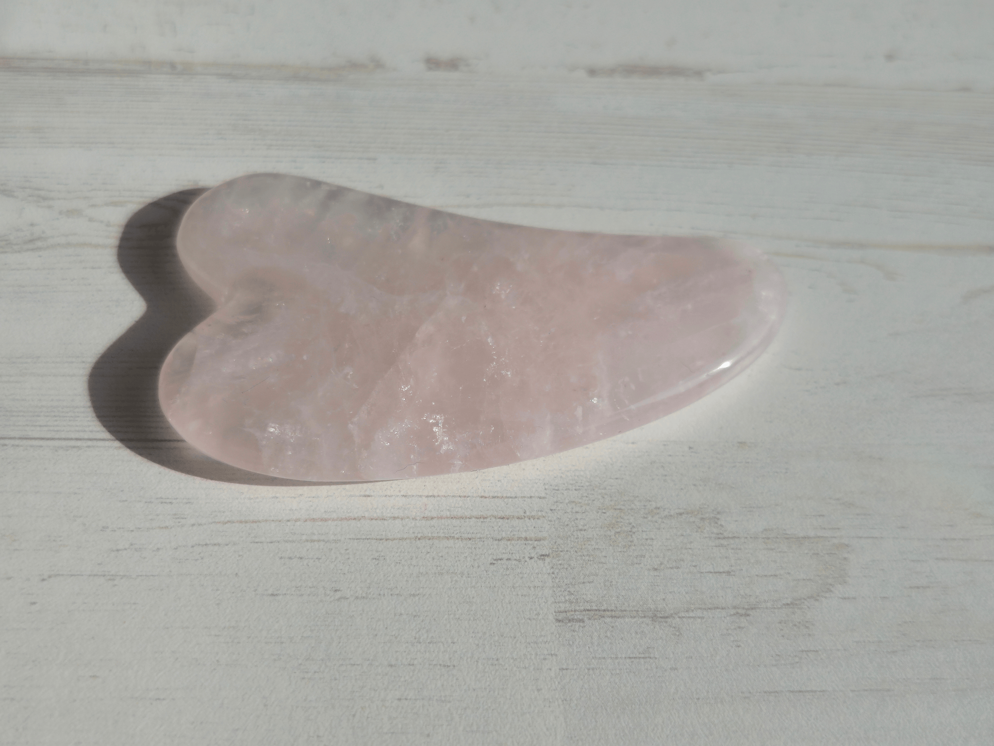 Set roller y gua sha de Cuarzo Rosa | amor propio y armonía