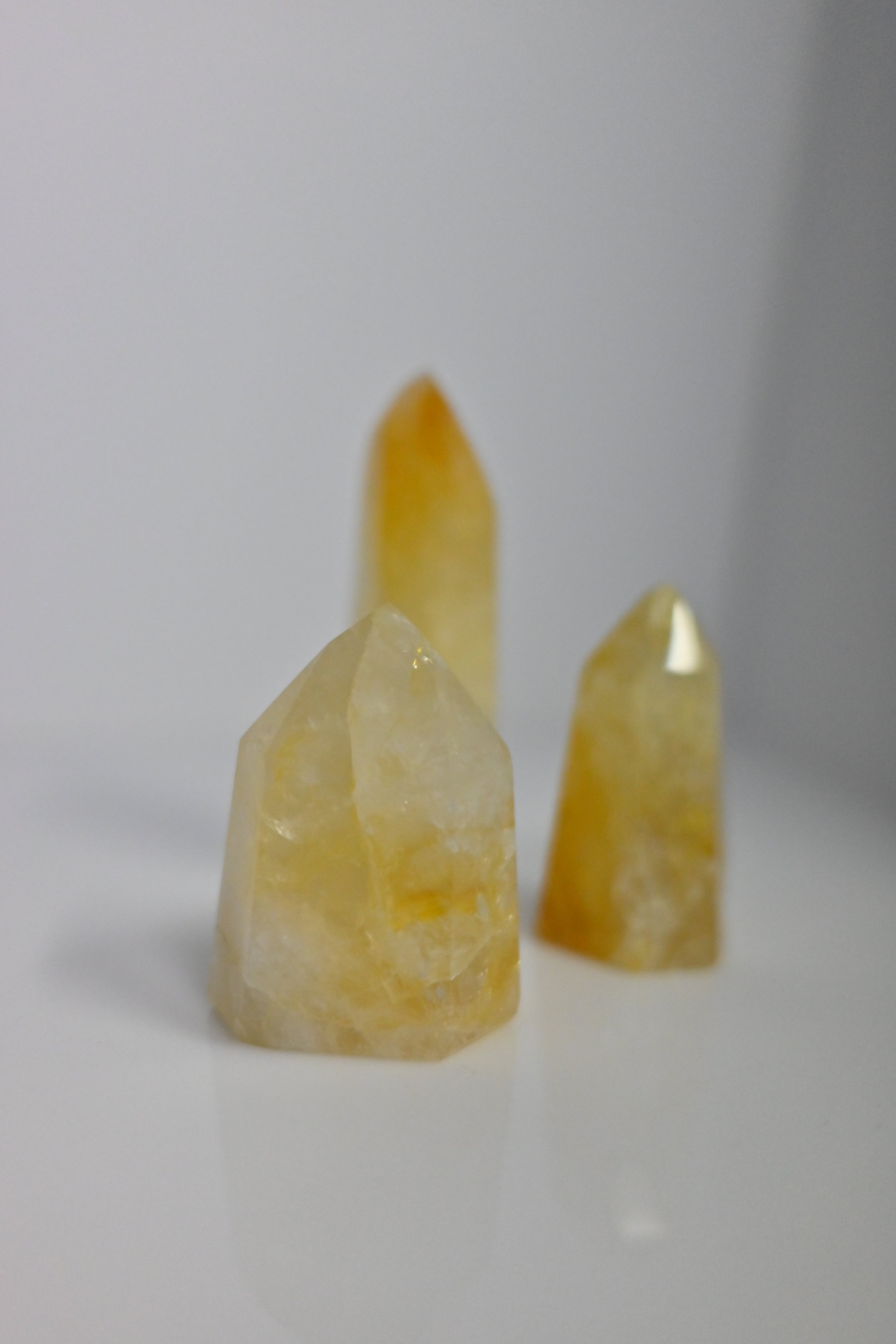 Punta Cuarzo Sanador (Golden Healer) | Luz Dorada