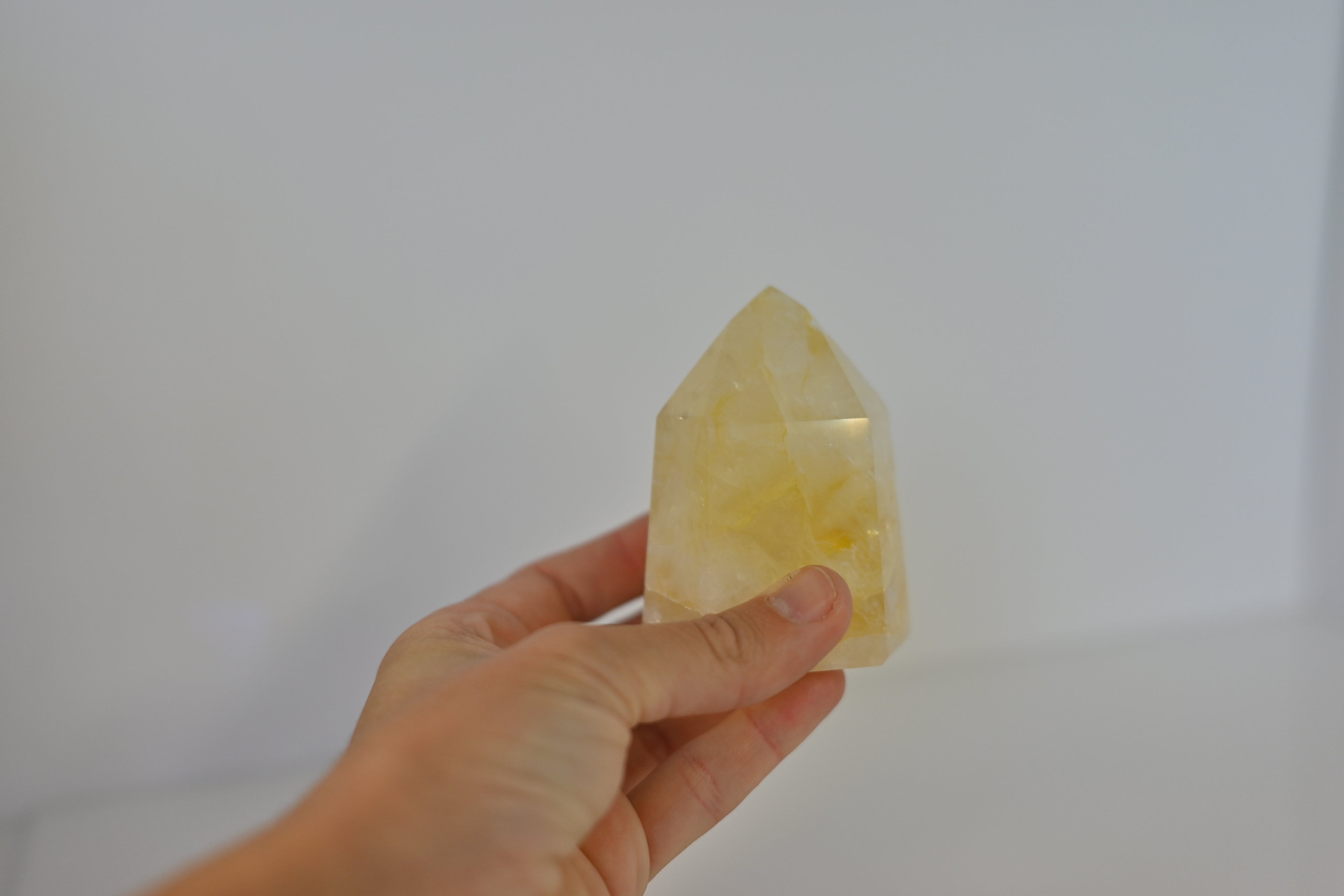 Punta Cuarzo Sanador (Golden Healer) | Luz Dorada