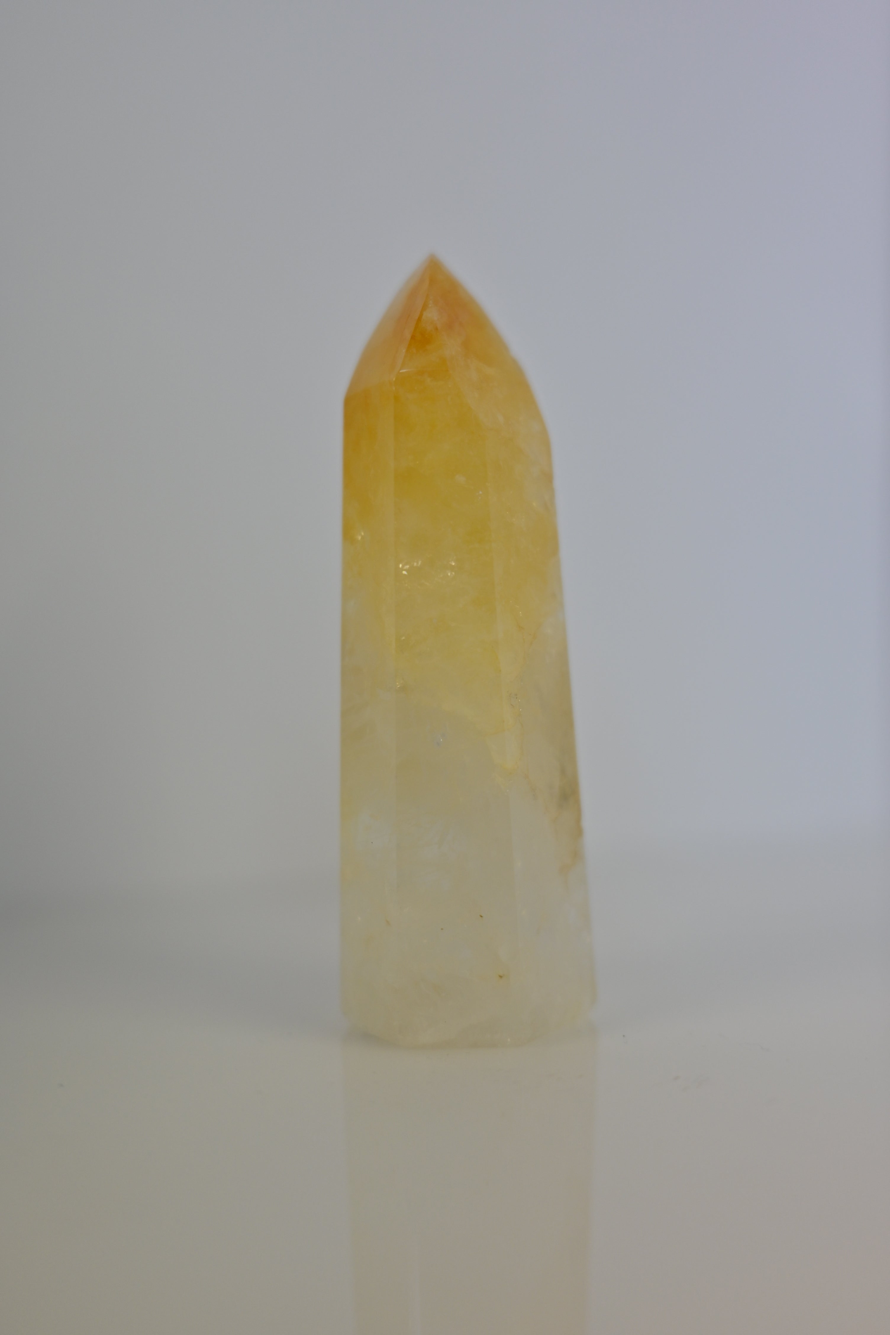 Punta Cuarzo Sanador (Golden Healer) | Luz Dorada