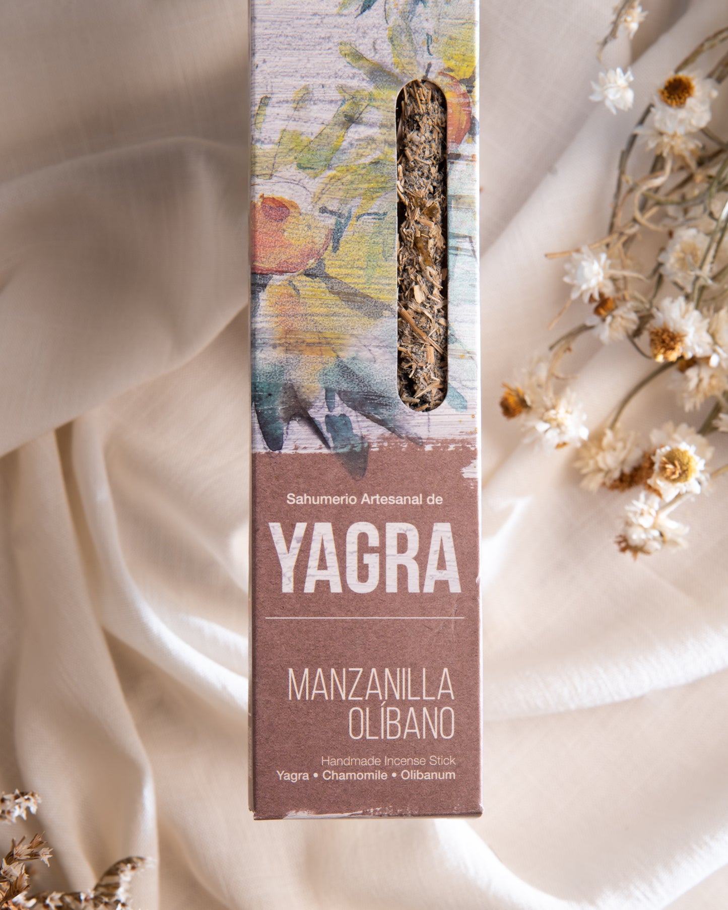 Sahumerio Yagra - Manzanilla y Olíbano