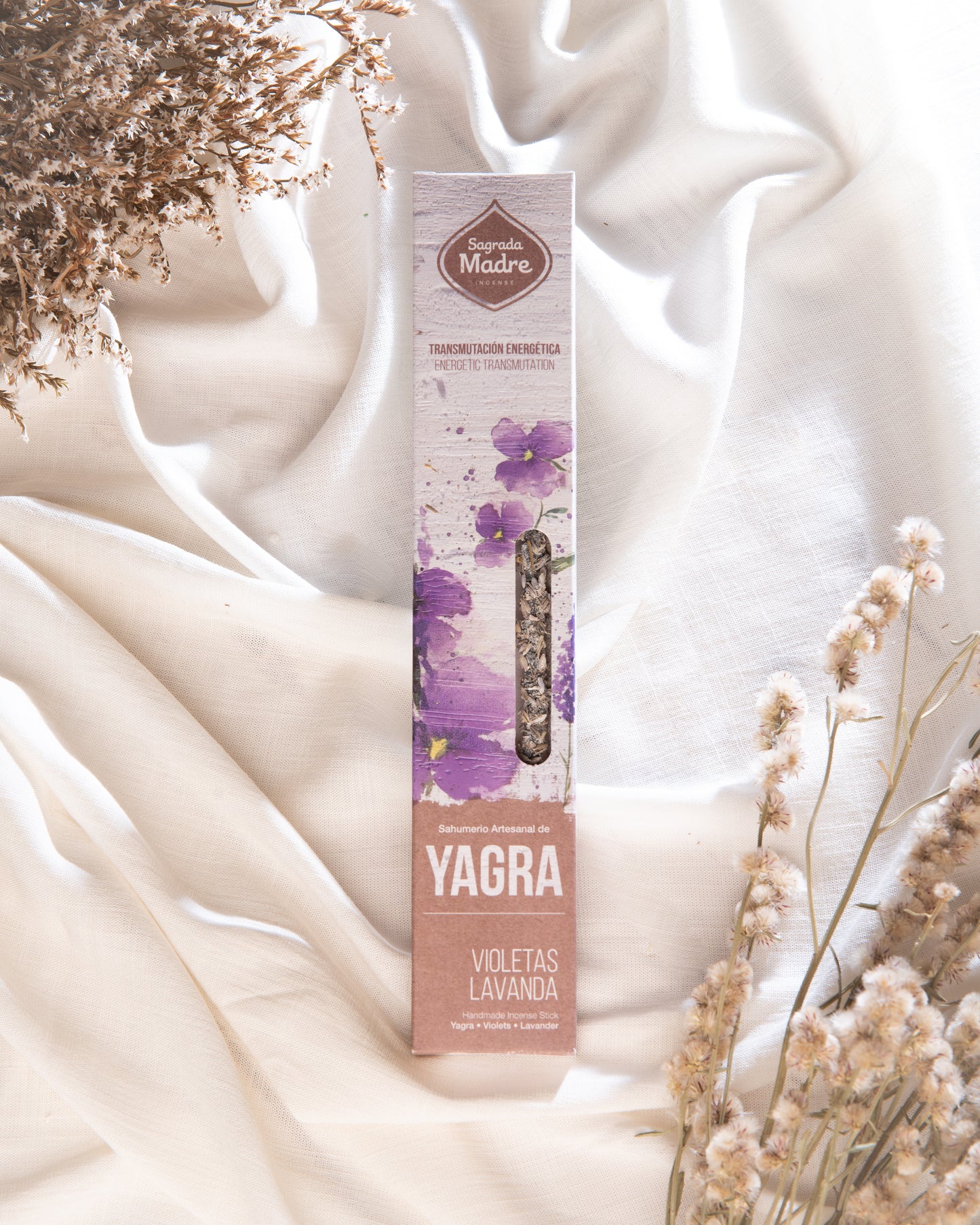 Sahumerio Yagra - Violetas y Lavanda