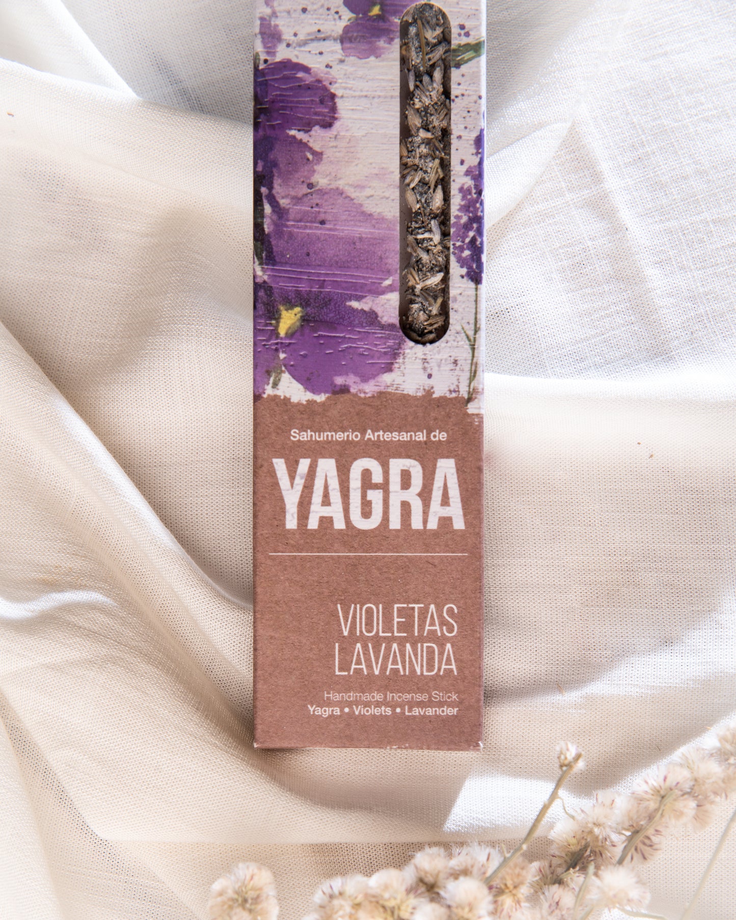 Sahumerio Yagra - Violetas y Lavanda