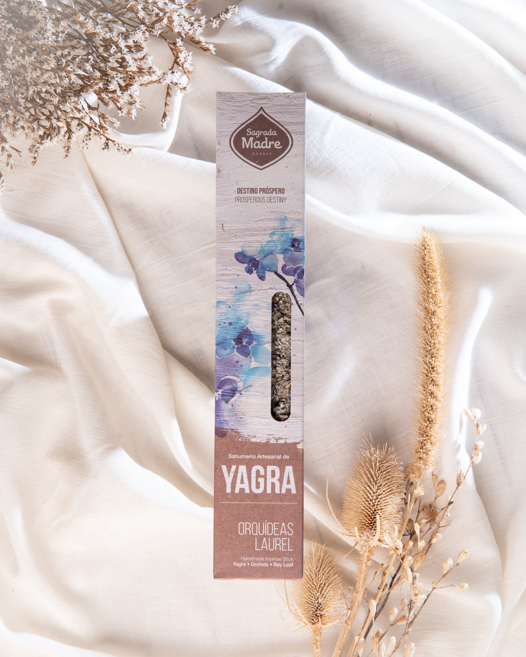 Sahumerio Yagra - Orquídea y Laurel
