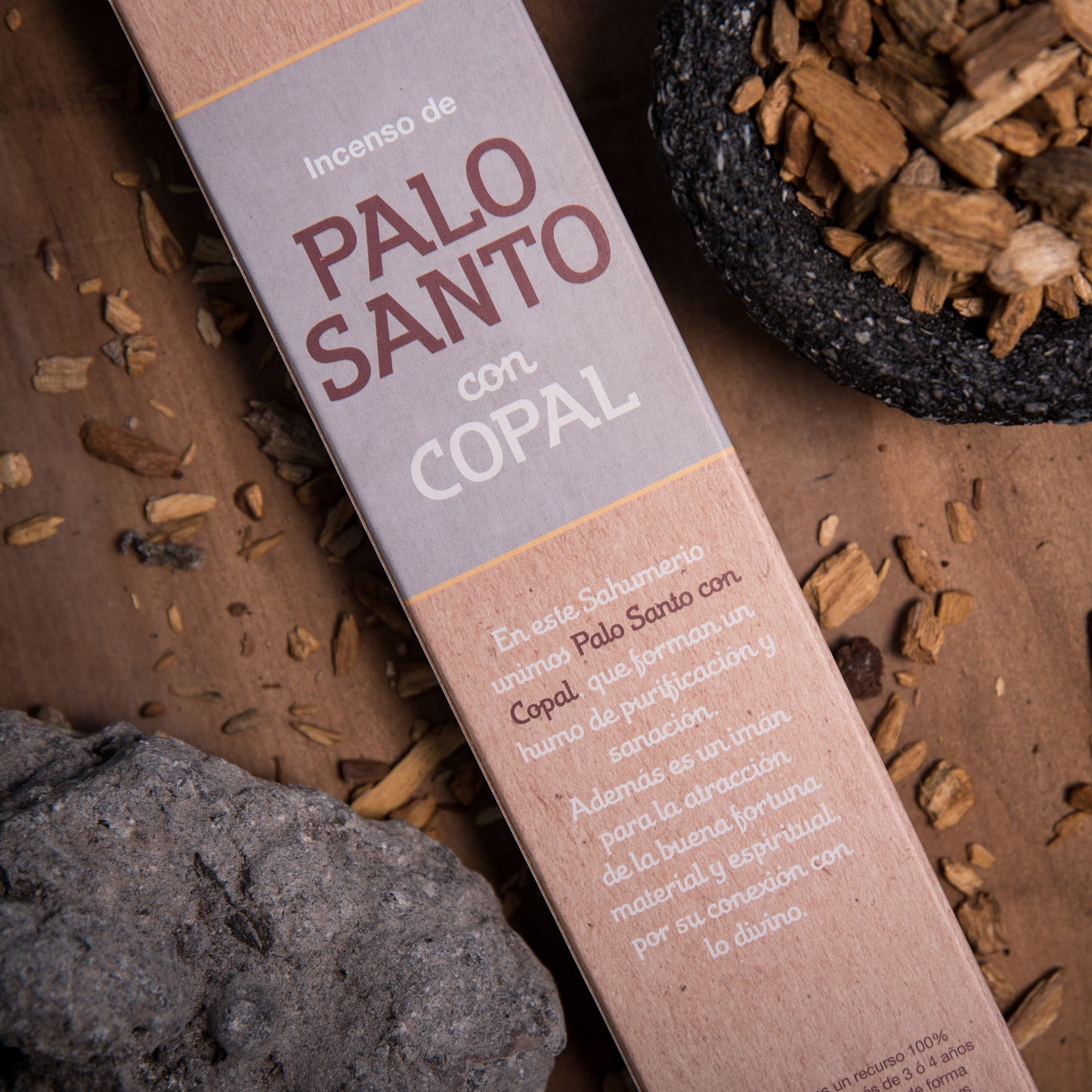 Sahumerio de Palo Santo con Copal