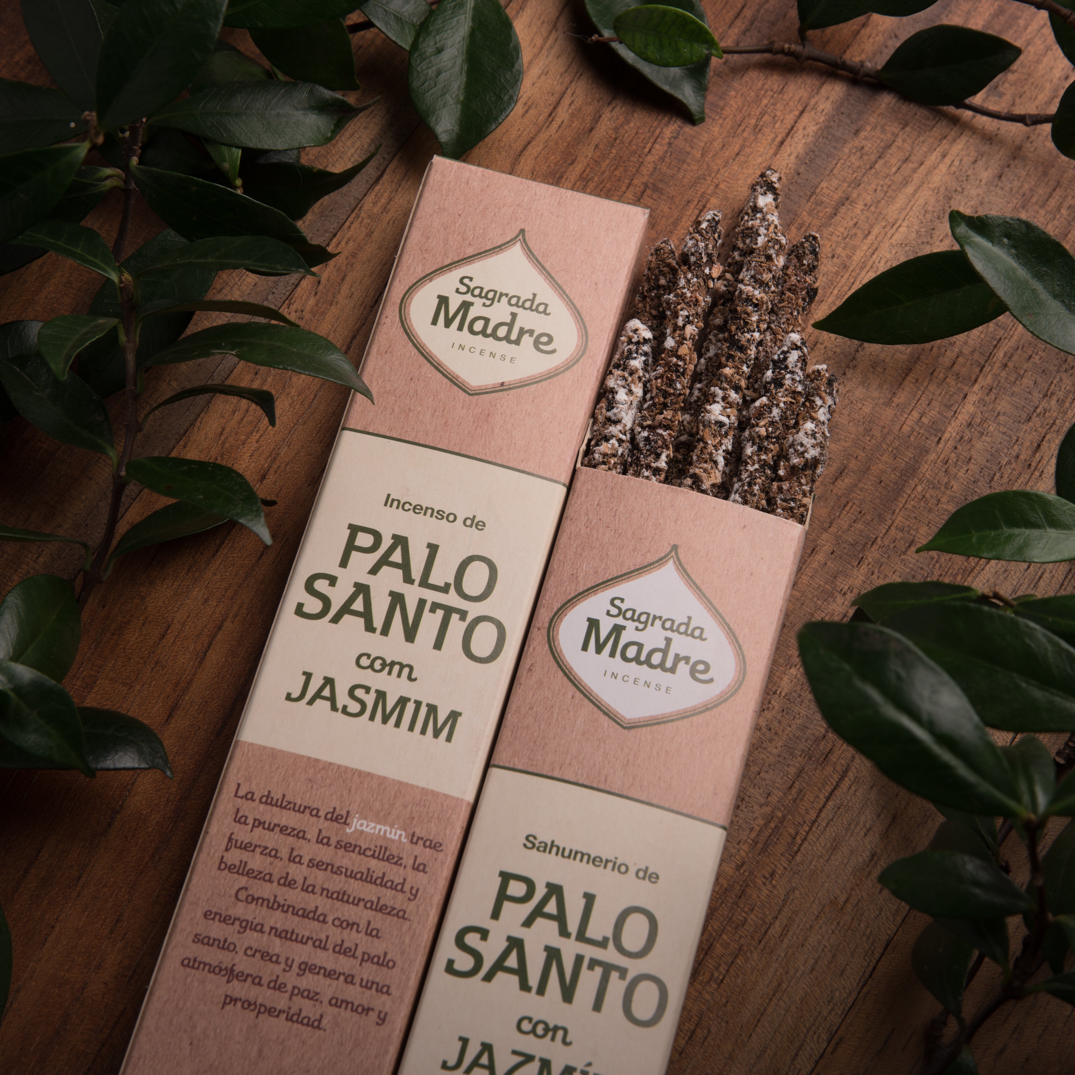 Sahumerio de Palo Santo con Jazmín
