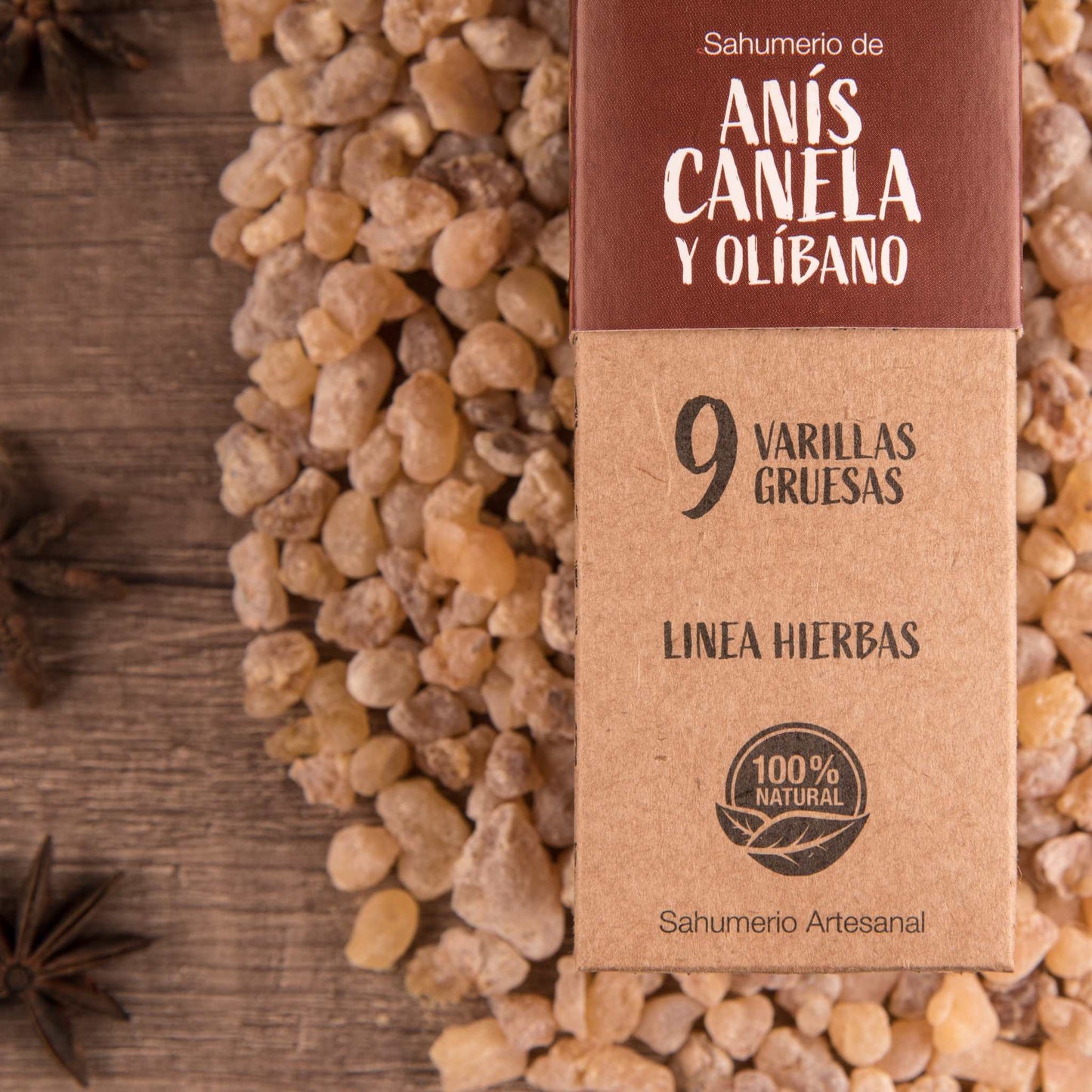 Sahumerio Canela, Anís y Olíbano