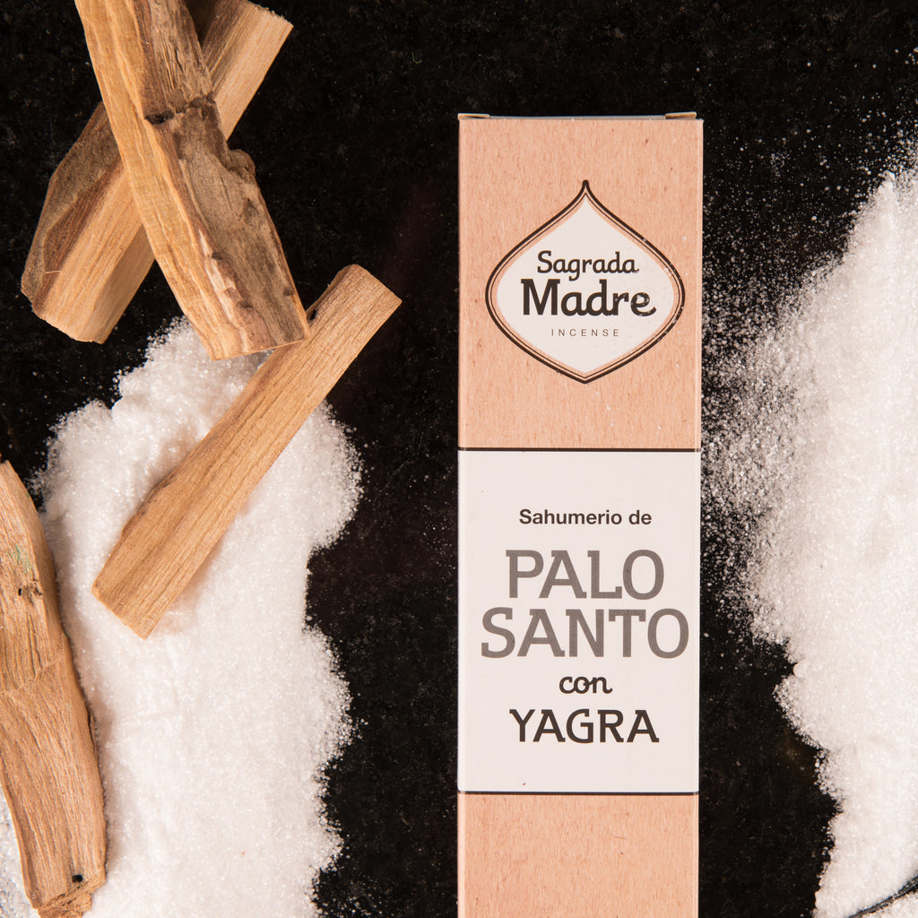 Sahumerio de Palo Santo con Yagra