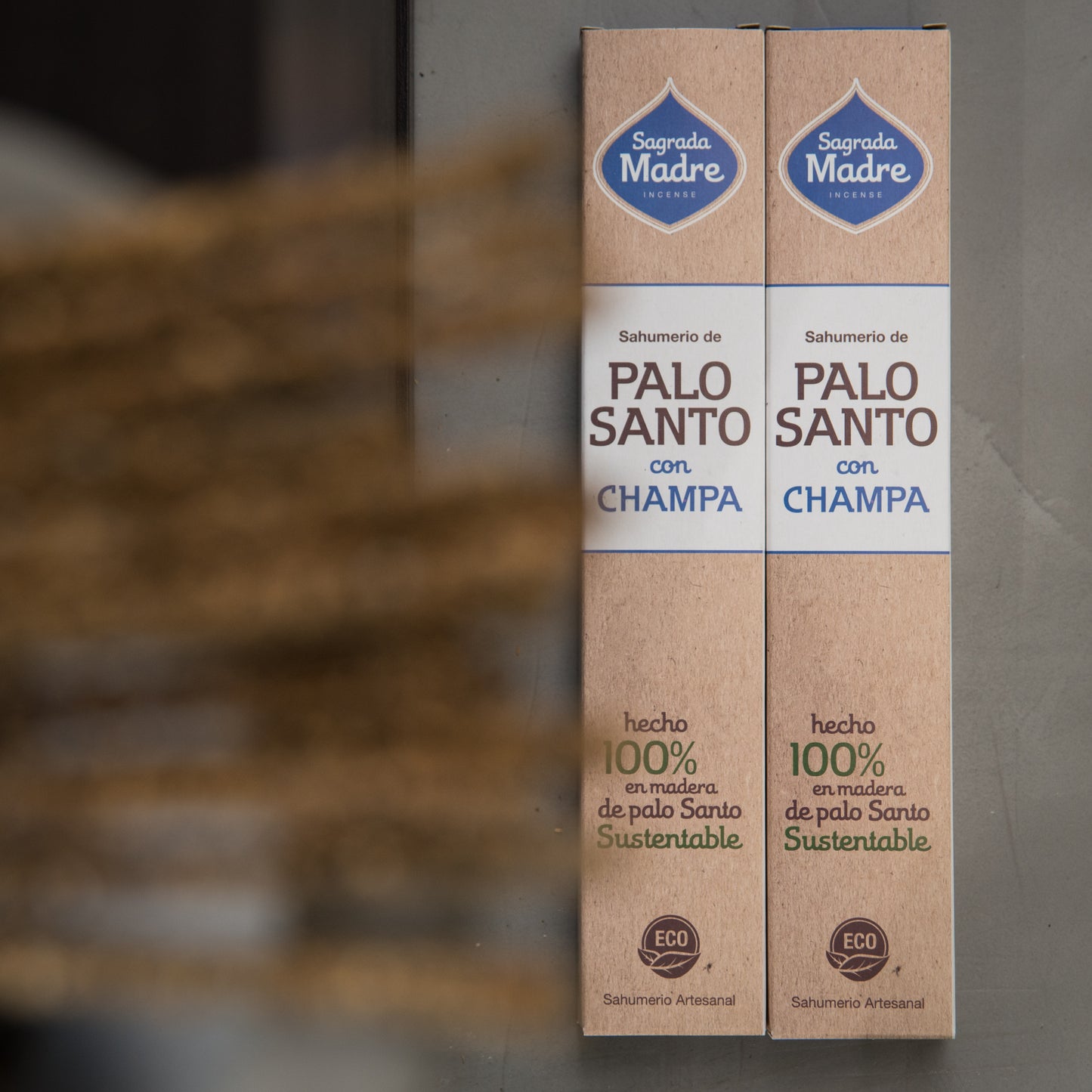 Sahumerio de Palo Santo con Champa