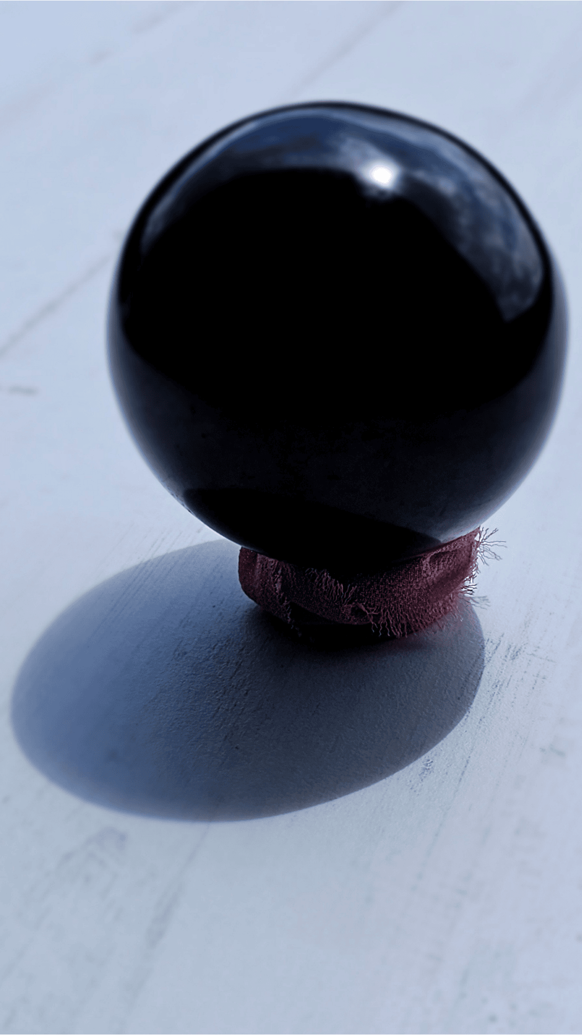 Esfera de turmalina negra 50-60 mm | Protección energética en forma redonda