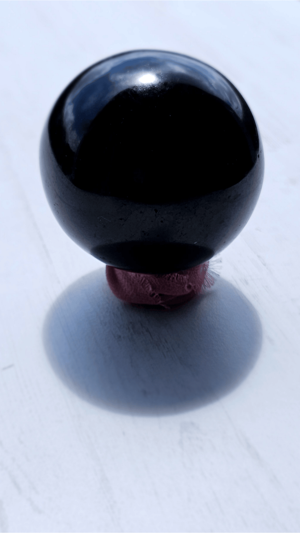 Esfera de turmalina negra 50-60 mm | Protección energética en forma redonda