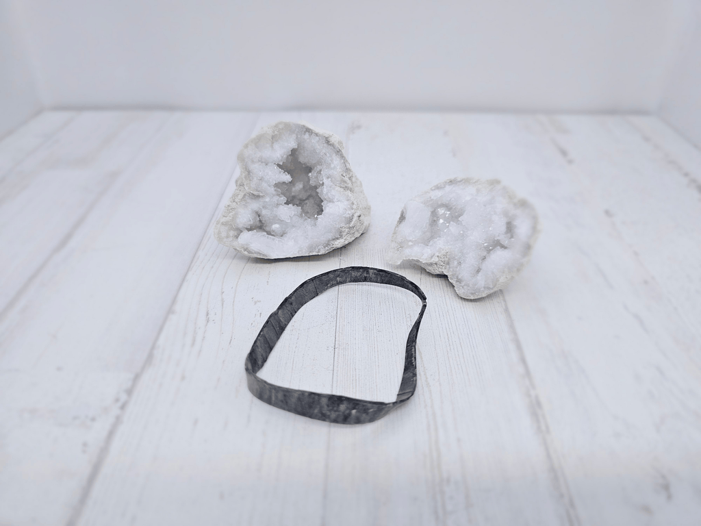 Geoda de Cuarzo Blanco mediana | claridad y armonía