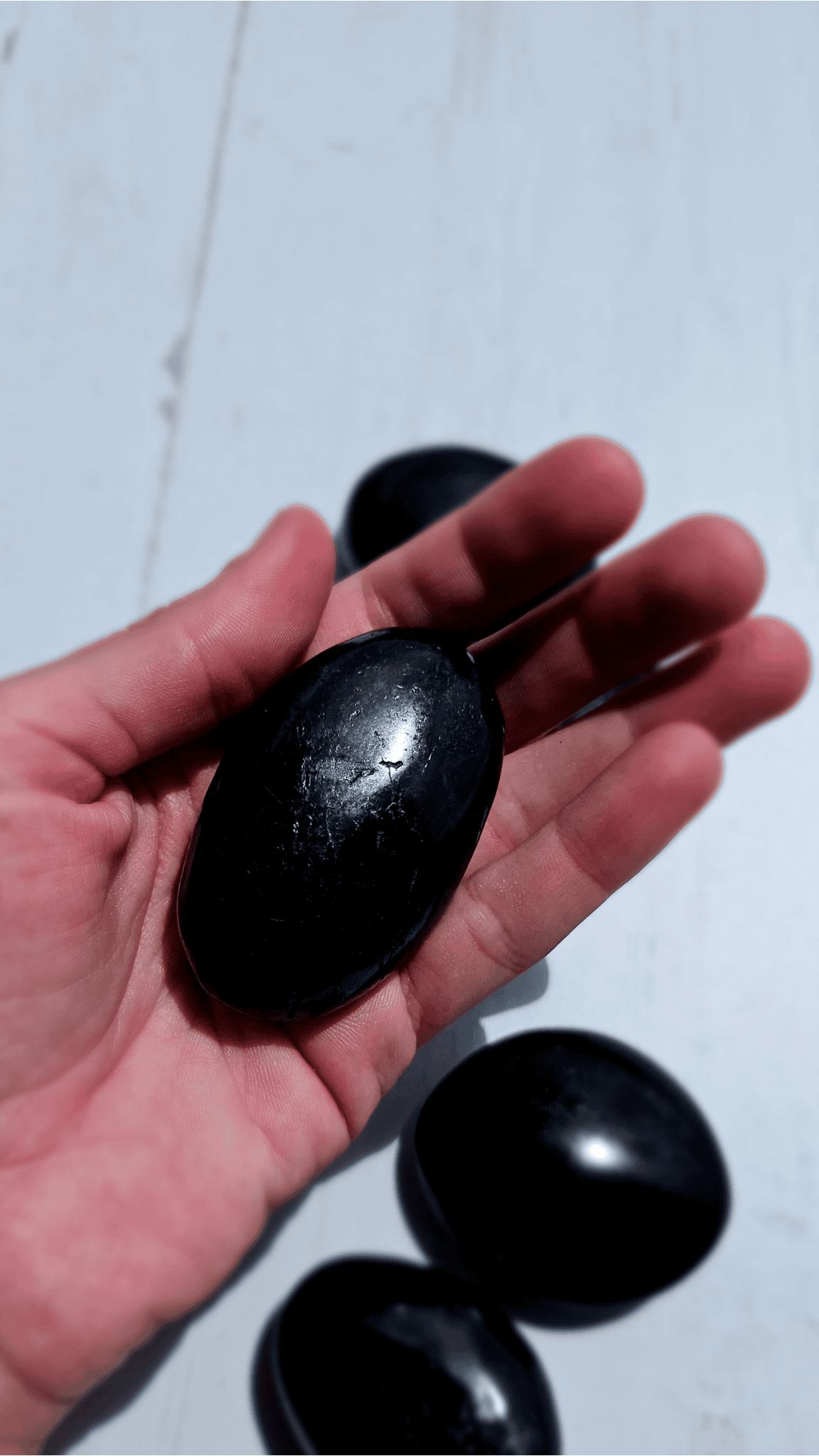 Guijarro de Turmalina Negra | Piedra de protección y equilibrio energético