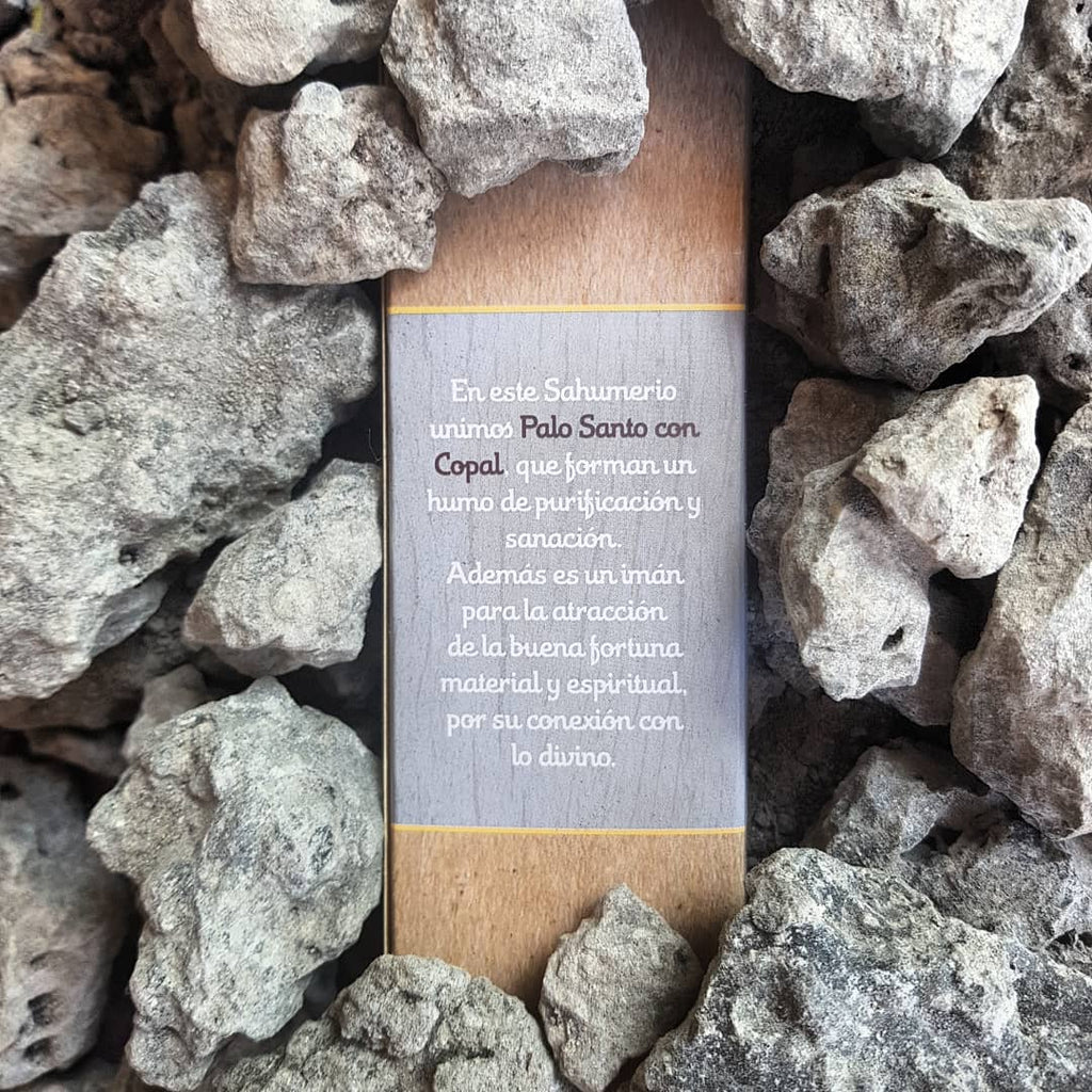 Sahumerio de Palo Santo con Copal