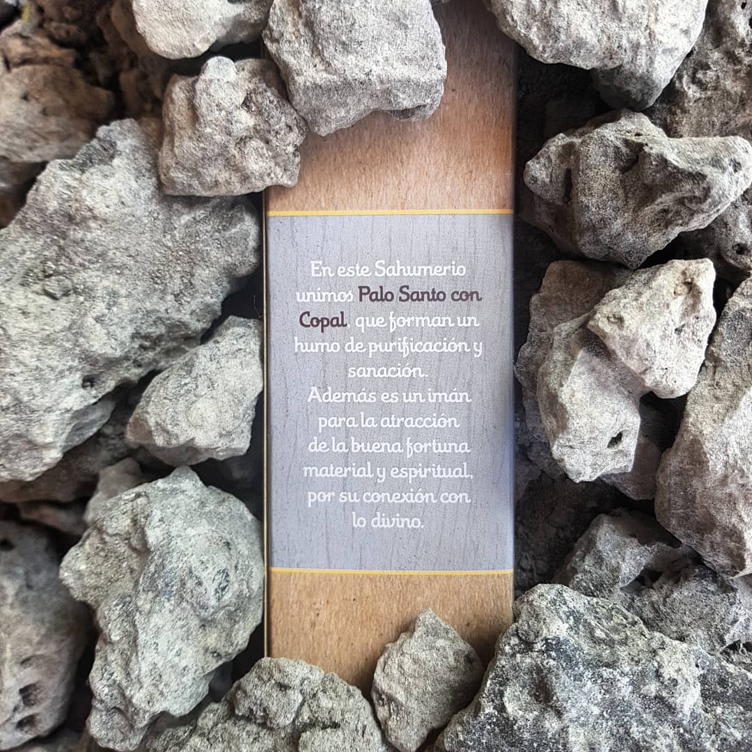 Sahumerio de Palo Santo con Copal