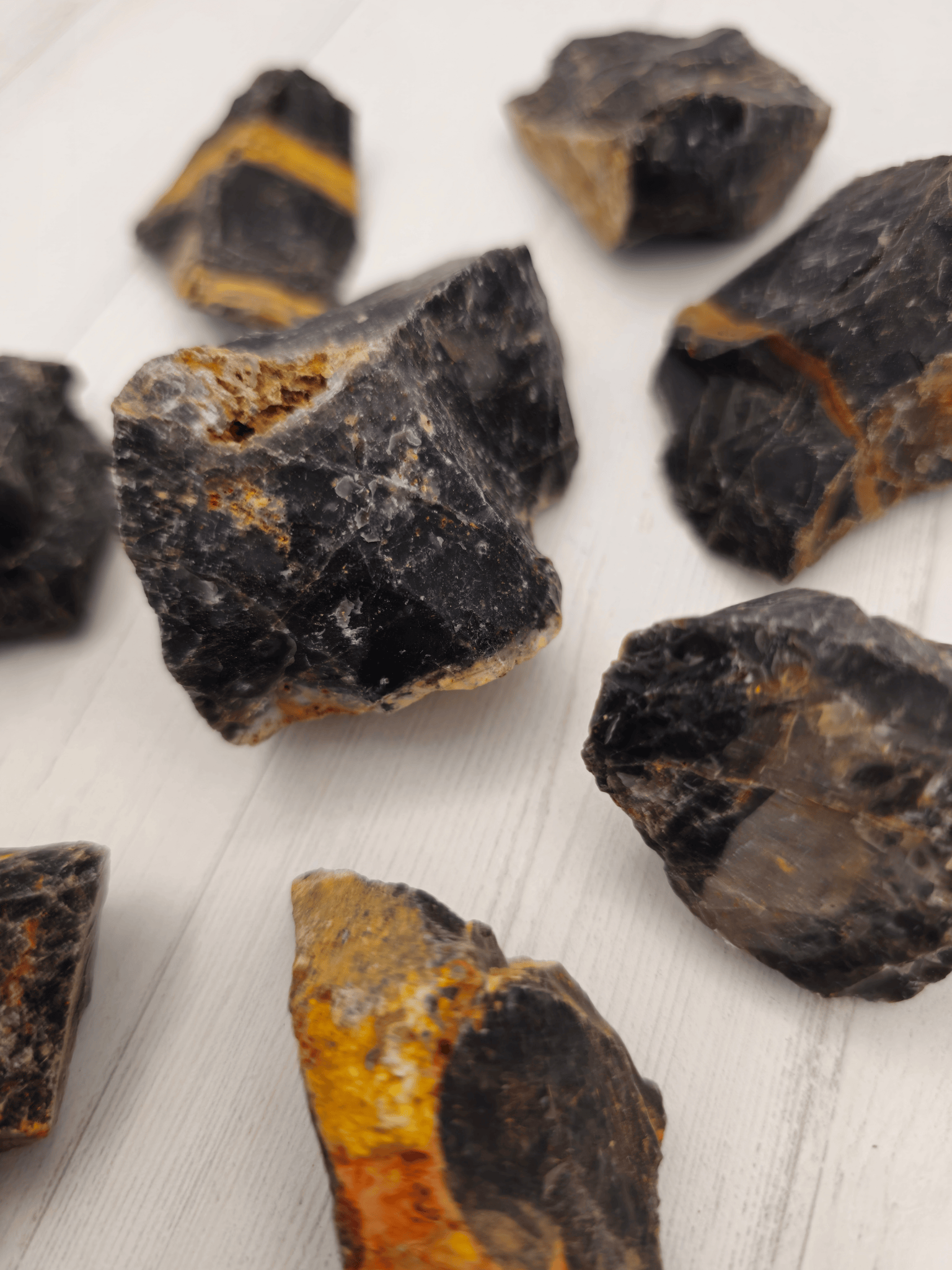 Masivo de ónix 40-50 g | Protección sólida y energía centrada