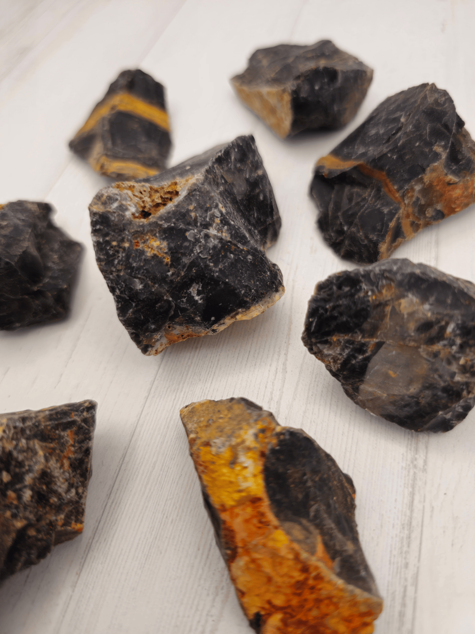 Masivo de ónix 40-50 g | Protección sólida y energía centrada