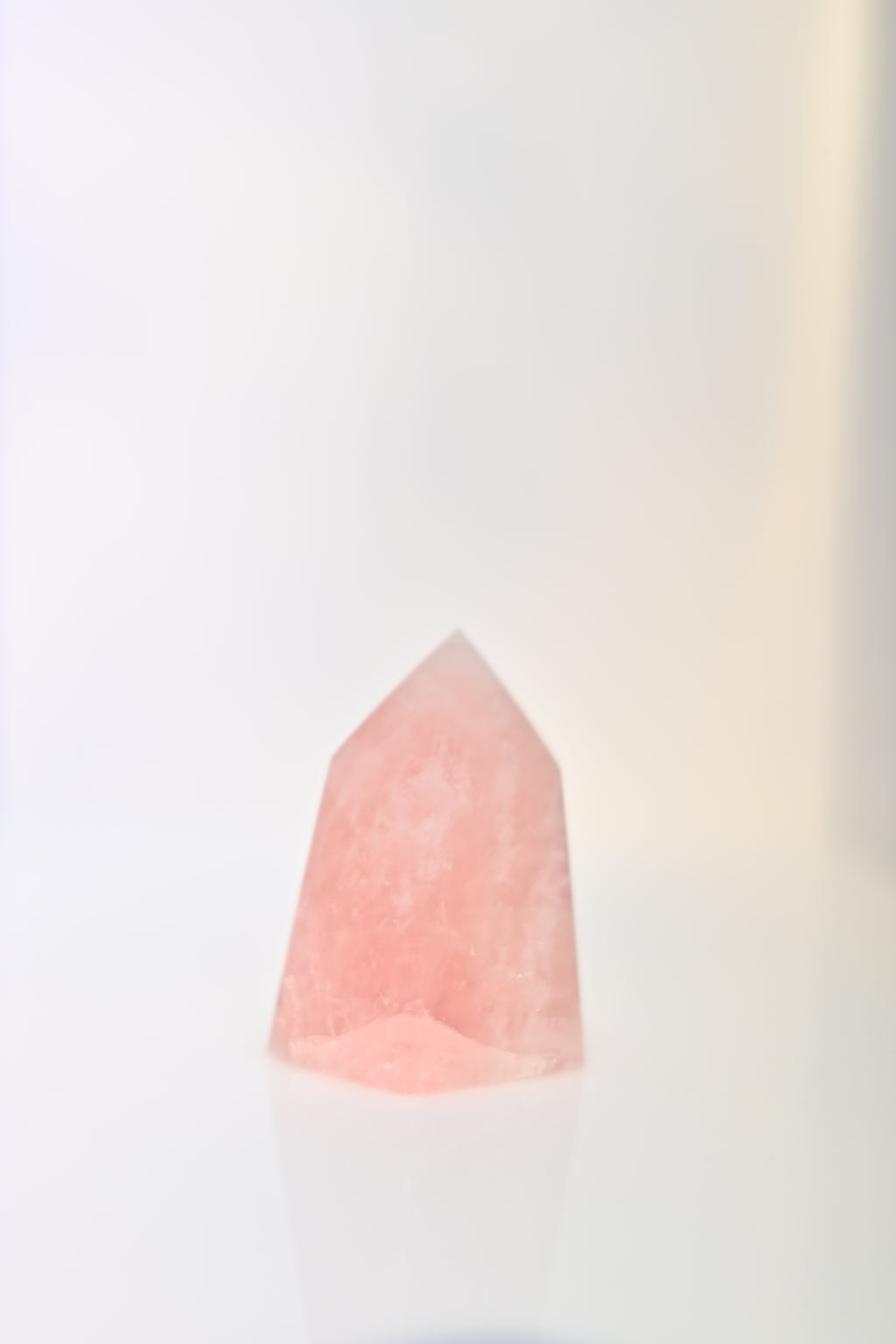 Punta de Cuarzo Rosa | amor propio y armonía