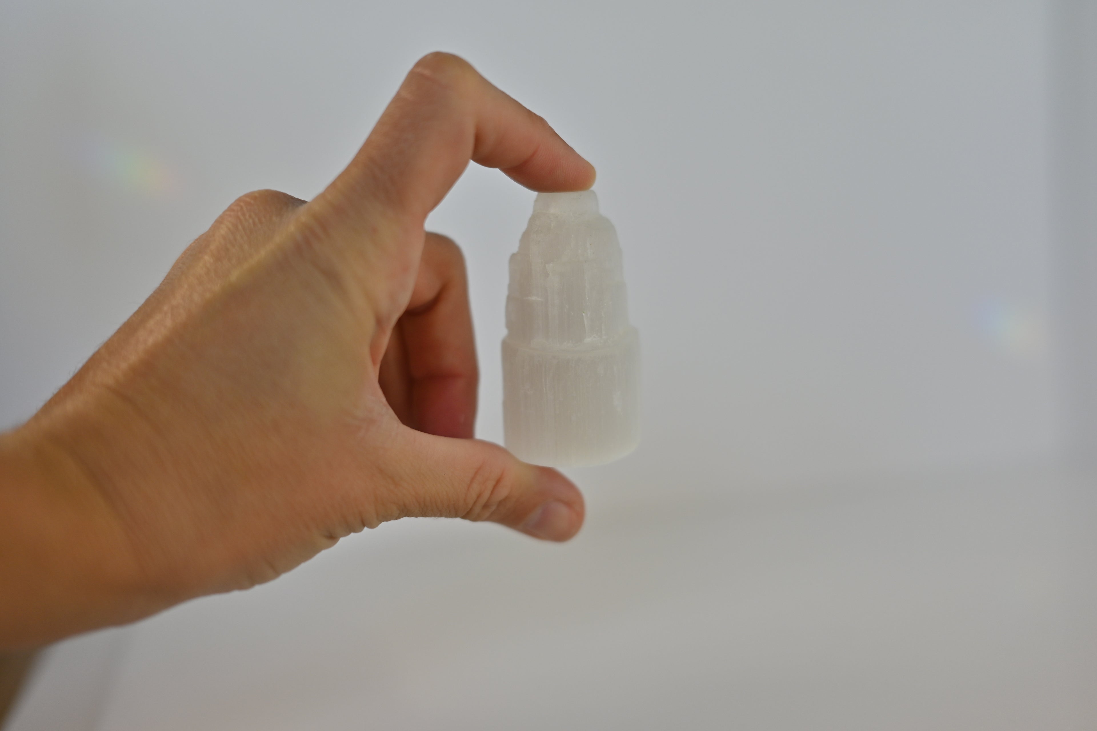 Torre de Selenita | Cristal para purificación y conexión espiritual