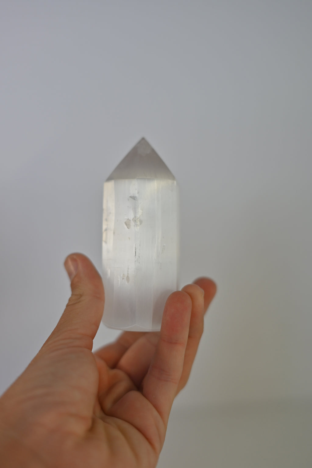 Generador Selenita Calidad AAA | Luz Líquida y Limpieza