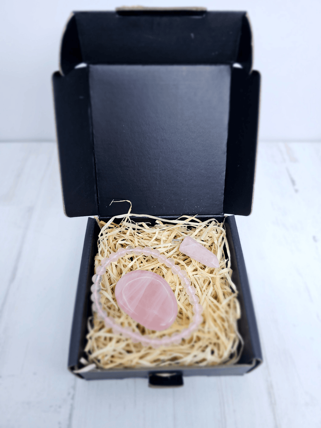 Pack Caja Amor |Cuarzo Rosa