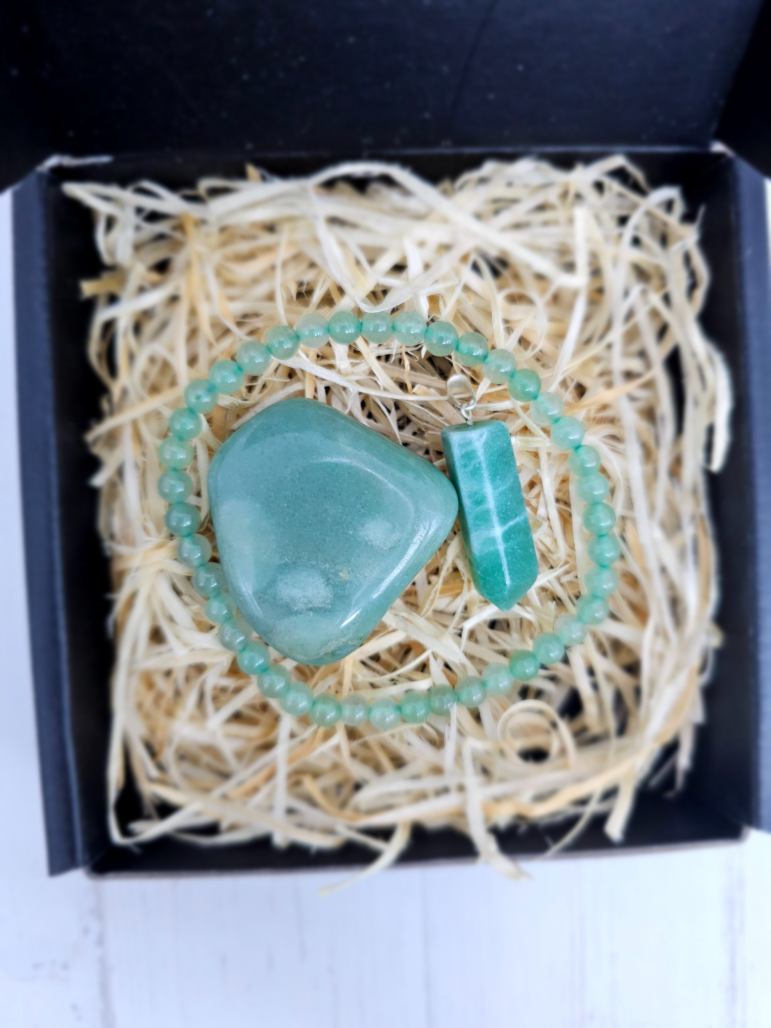 Pack Caja Virgo | Cuarzo Verde