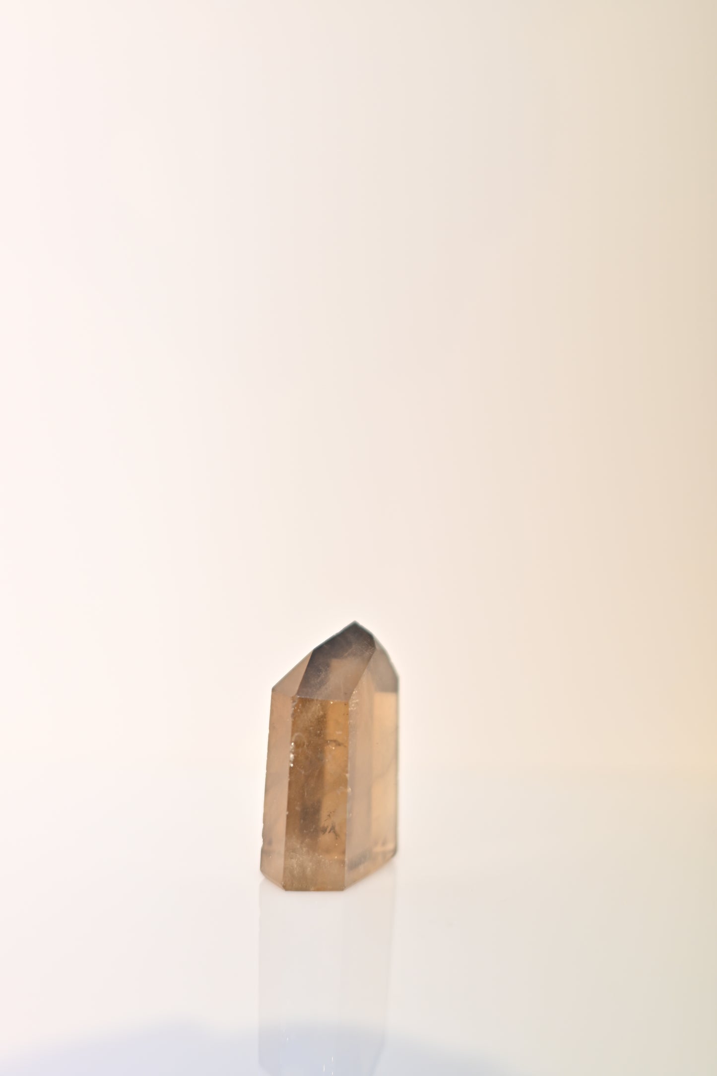 Punta de Cuarzo Ahumado | protección y enraizamiento