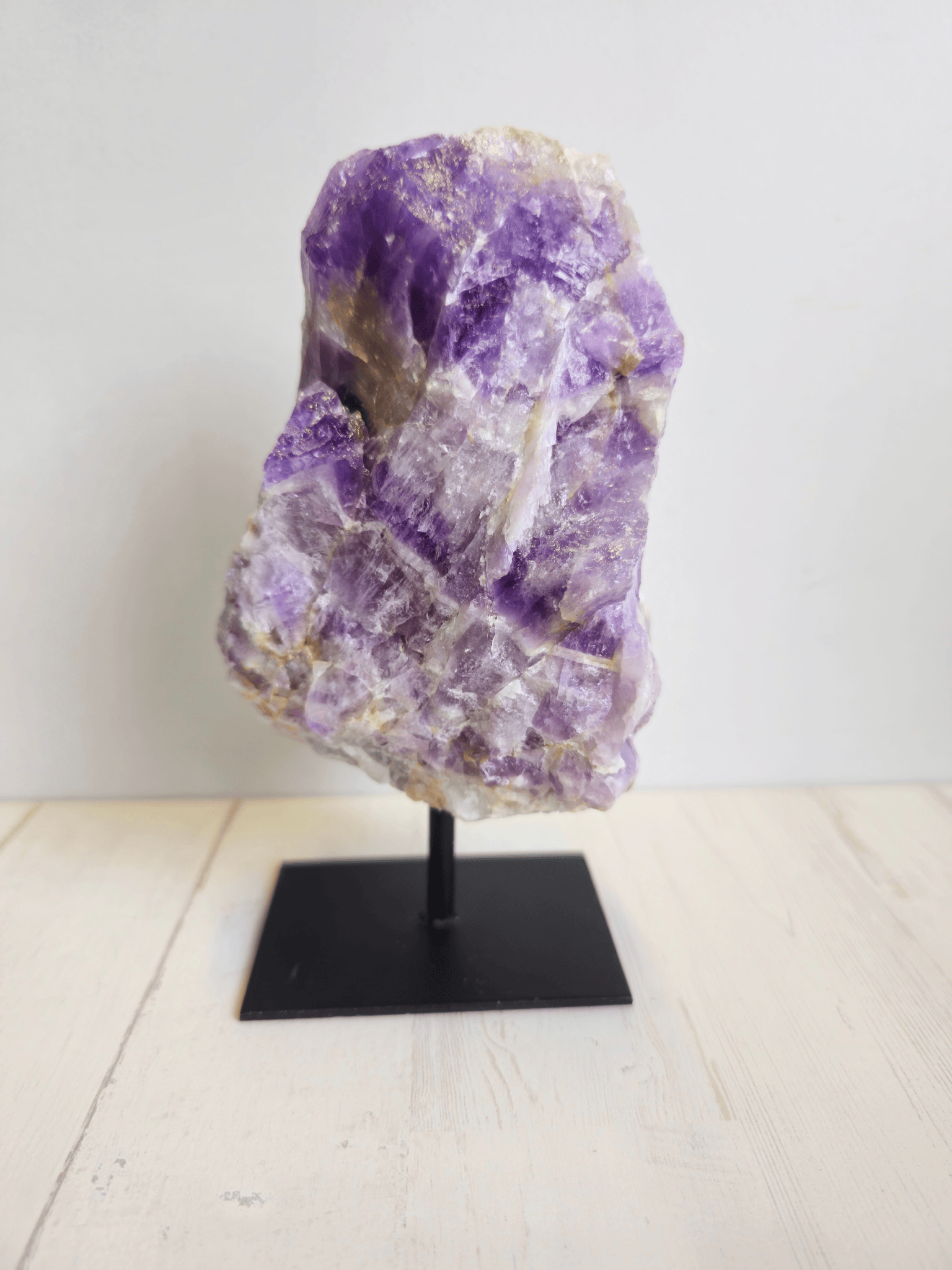 Peana de Amatista en bruto | intuición y calma