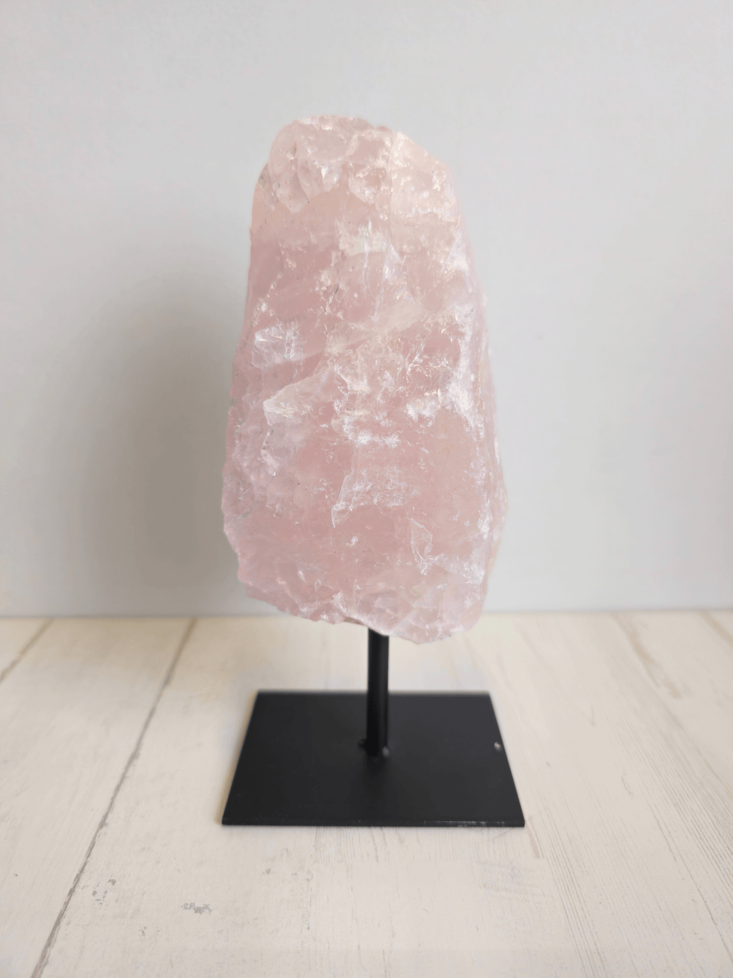 Peana de Cuarzo Rosa | Sanación del corazón, armonía emocional y energía amorosa