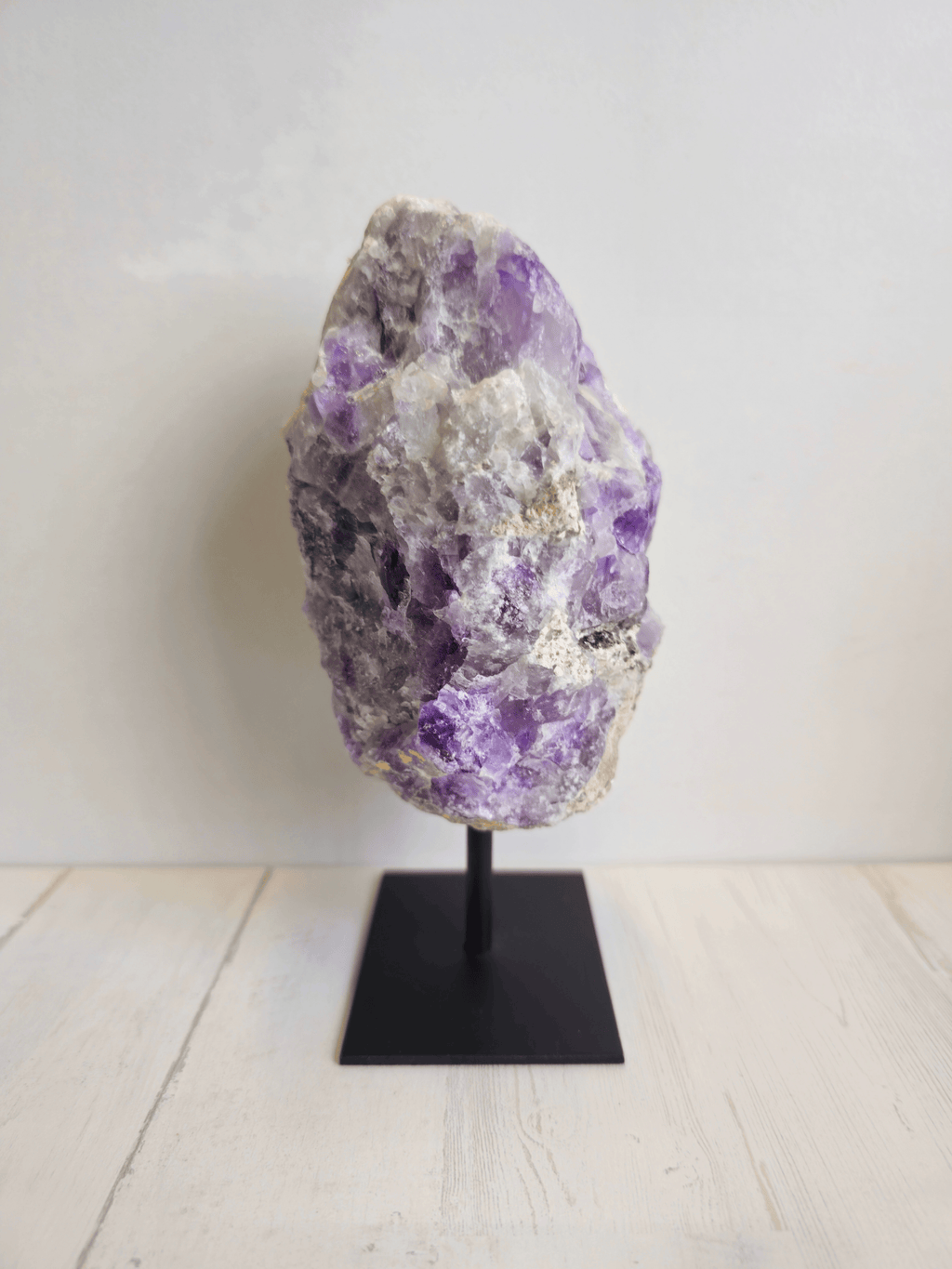 Peana de Amatista en bruto | intuición y calma