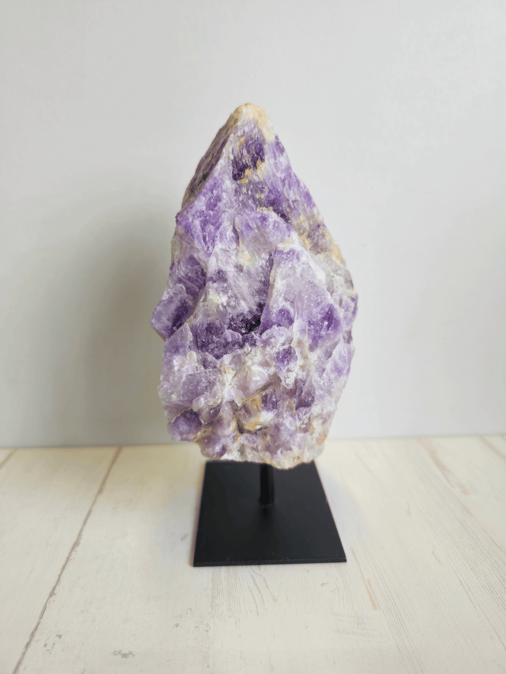 Peana de Amatista en bruto | intuición y calma