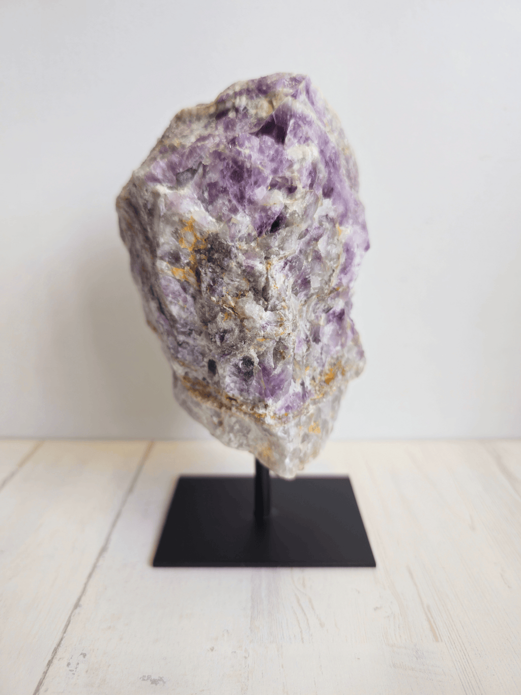 Peana de Amatista en bruto | intuición y calma