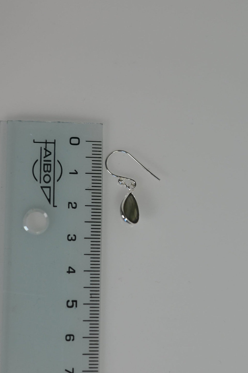 Pendientes Labradorita Lágrima Plata | Intuición y Protección