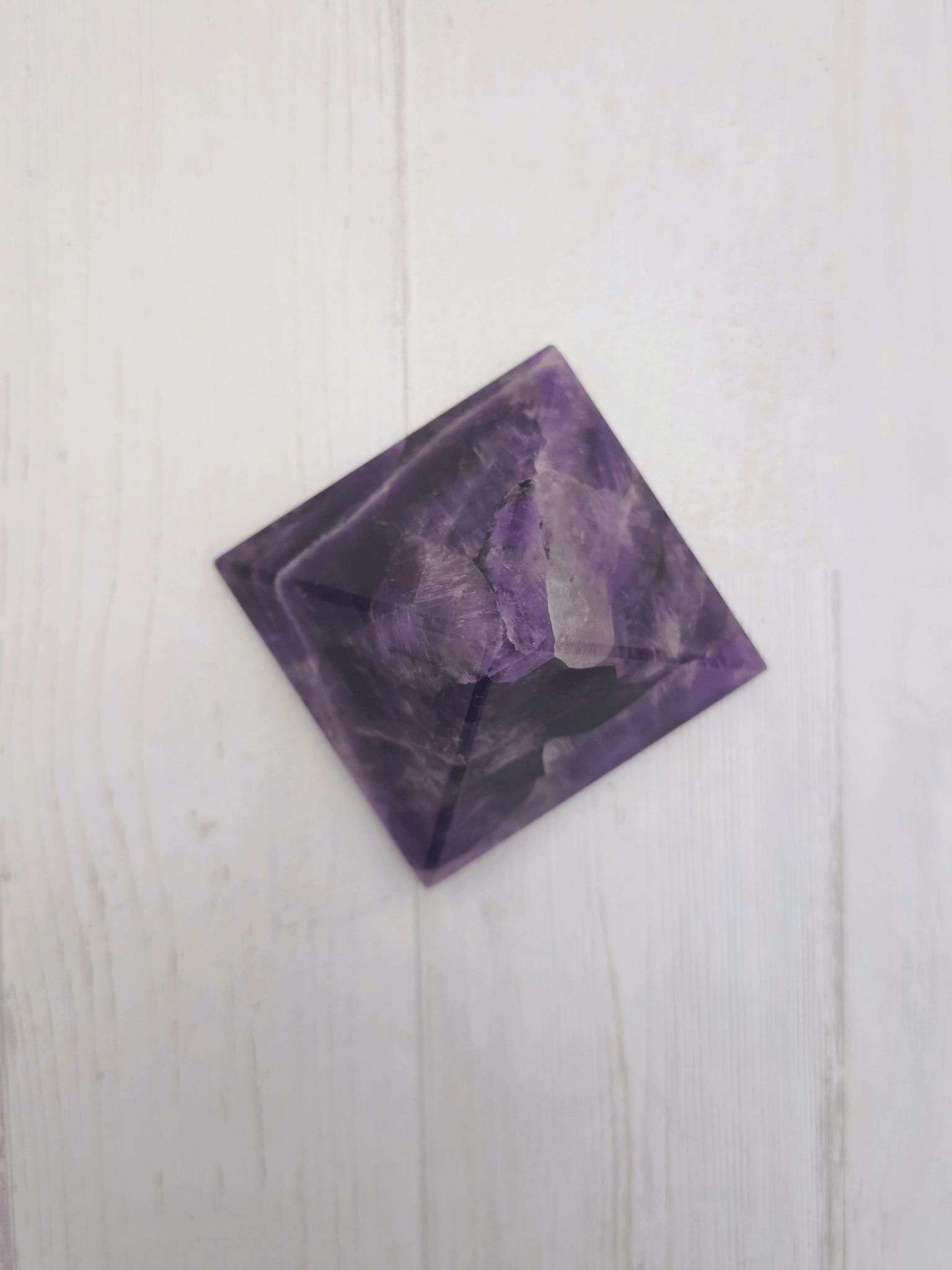 Pirámide de Amatista 5 cm | intuición y calma