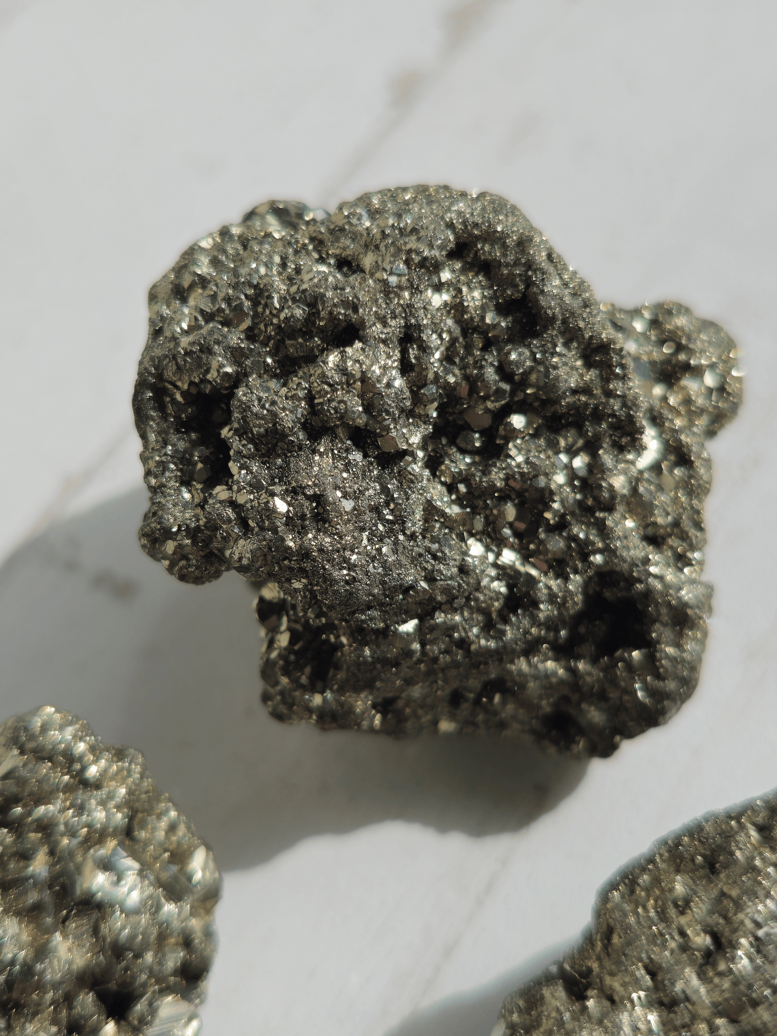 Masivo de pirita 70-100 g | Abundancia y protección energética