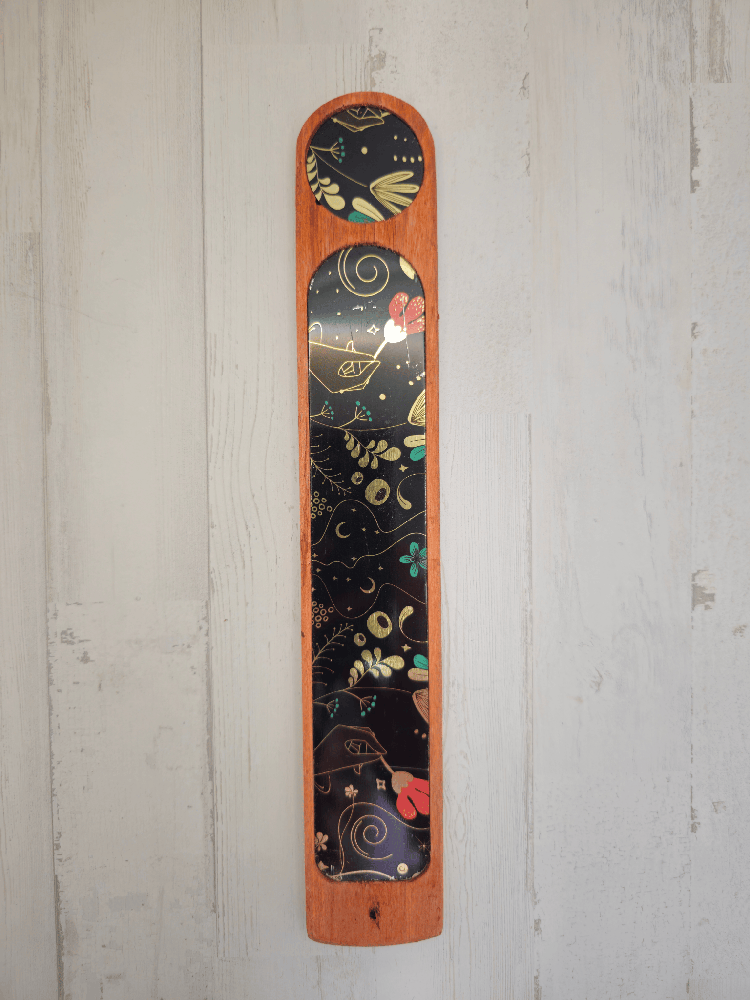 Porta Incienso Wood