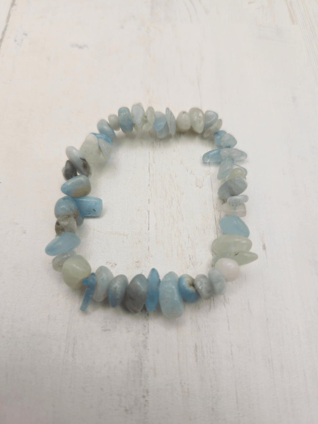 Pulsera de Aguamarina Barroca | Comunicación fluida, calma emocional y claridad interior