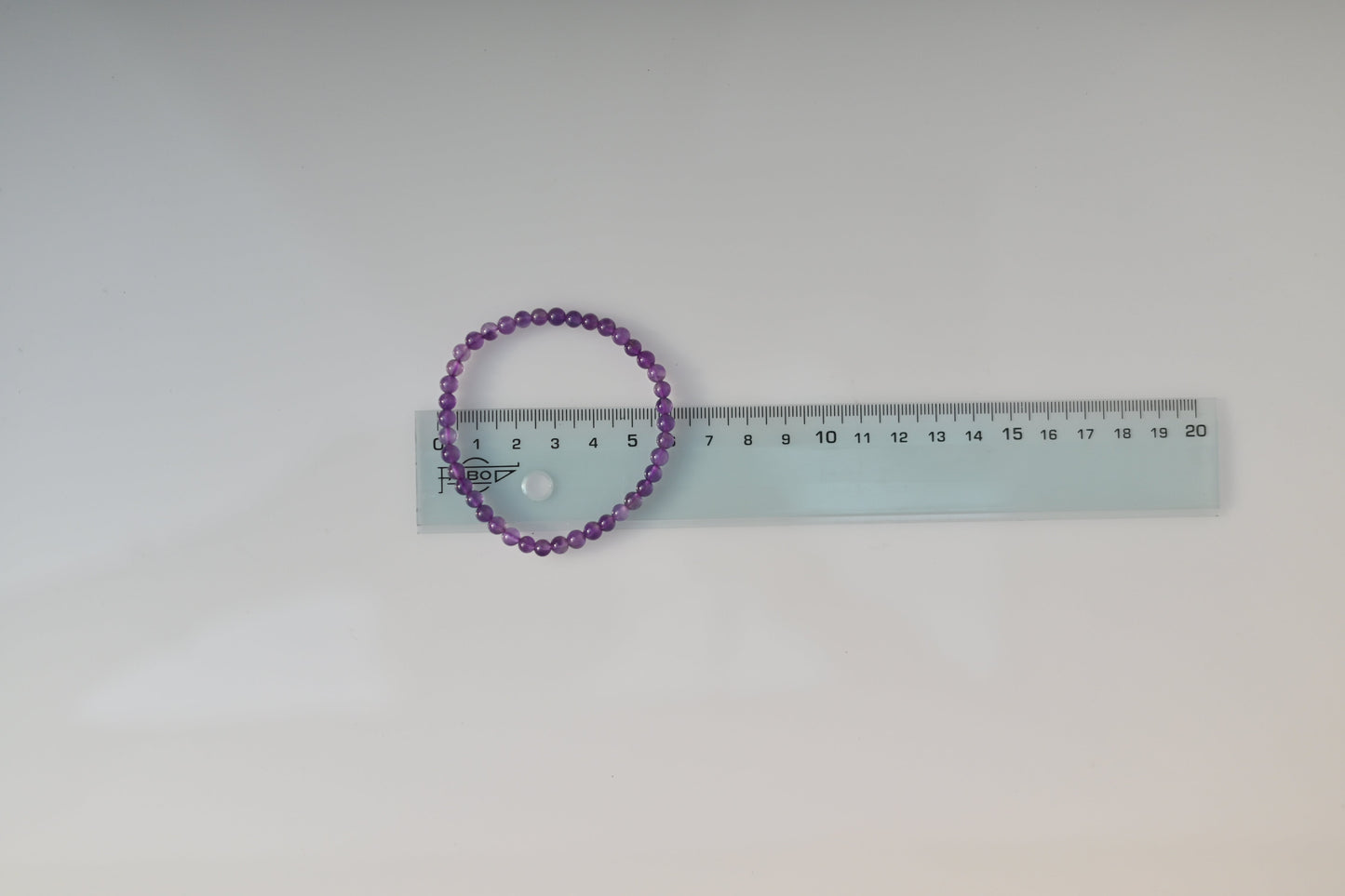 Pulsera de Amatista 4 mm | intuición y calma
