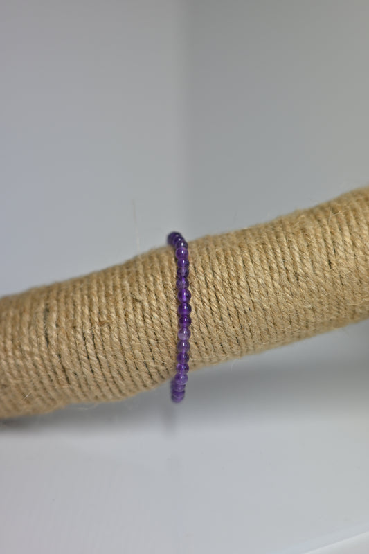 Pulsera de Amatista bolas
