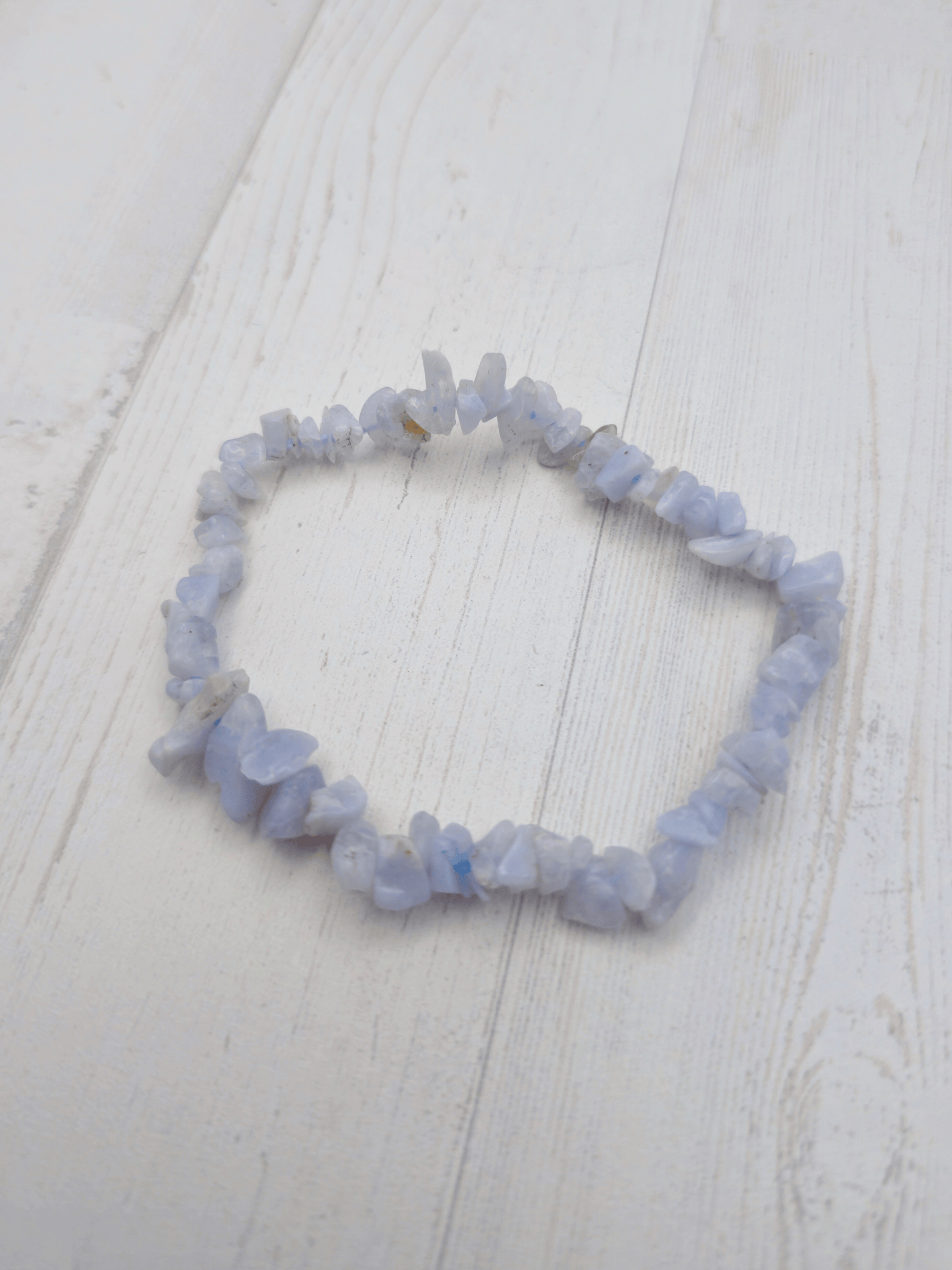 Pulsera de Calcedonia Barroca | Paz interior, comunicación clara y armonía emocional