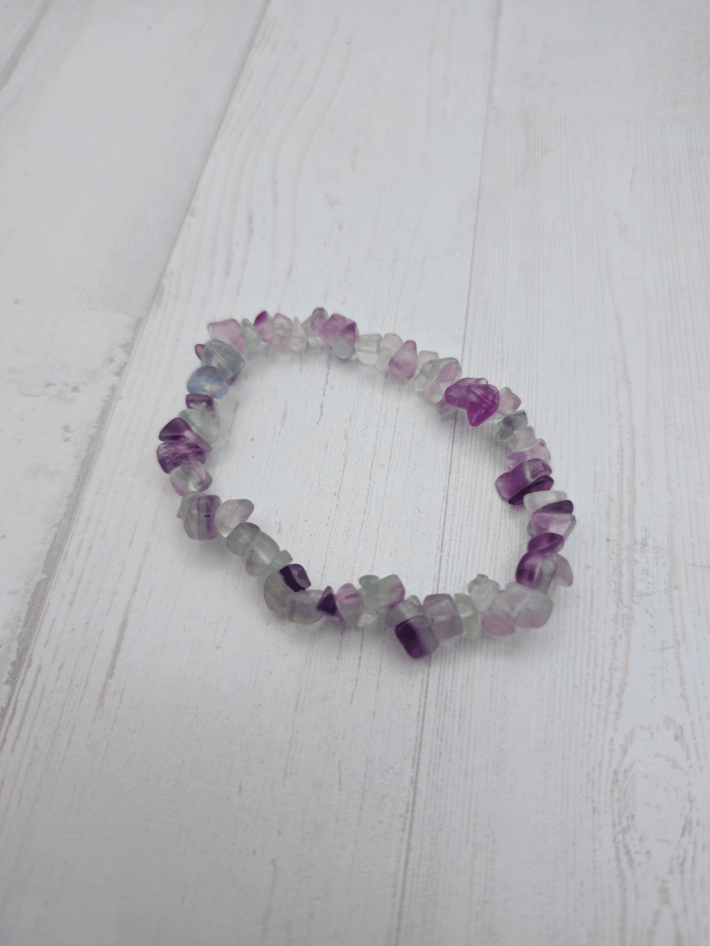 Pulsera de Fluorita Barroca | Claridad, equilibrio emocional y protección energética