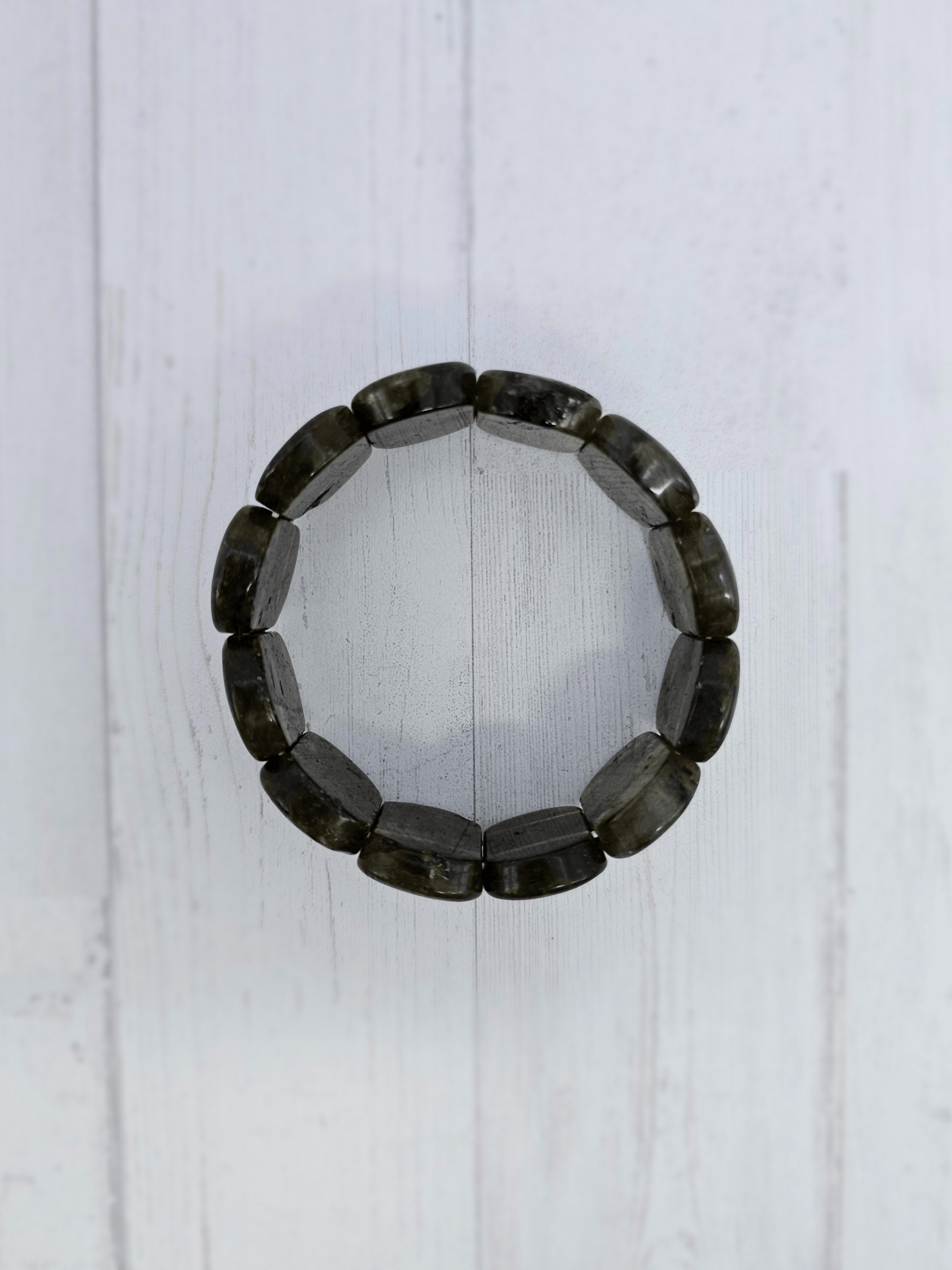 Pulsera de Labradorita en óvalos lisos | Protección y transformación energética