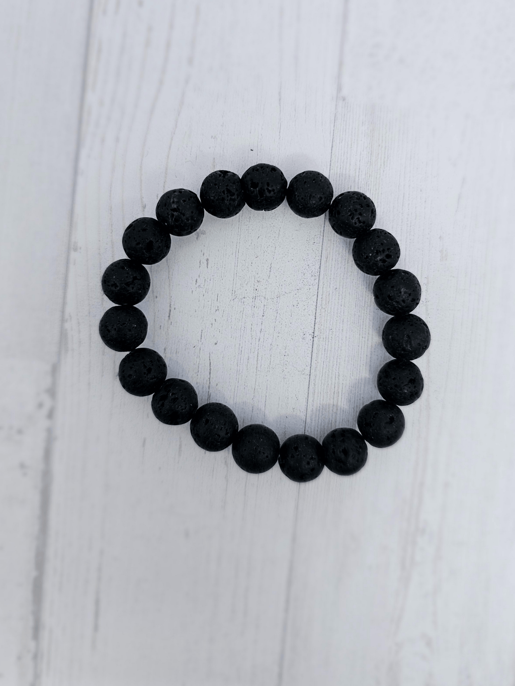 Pulsera de lava 10 mm (OUTLET) | Energía vital y protección