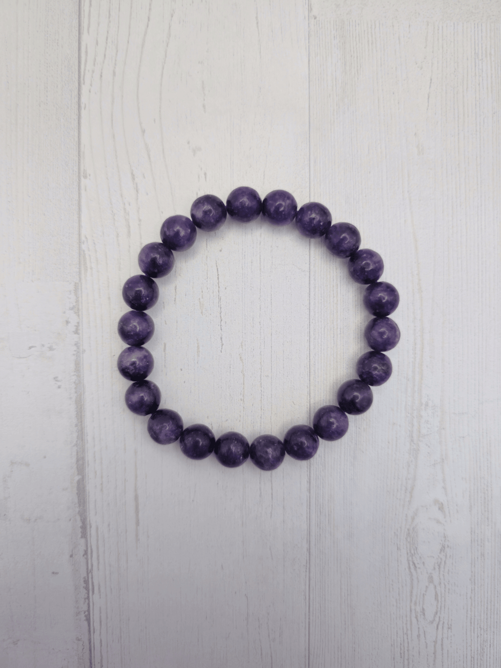 Pulsera de lepidolita 8 mm |Calma y equilibrio emocional