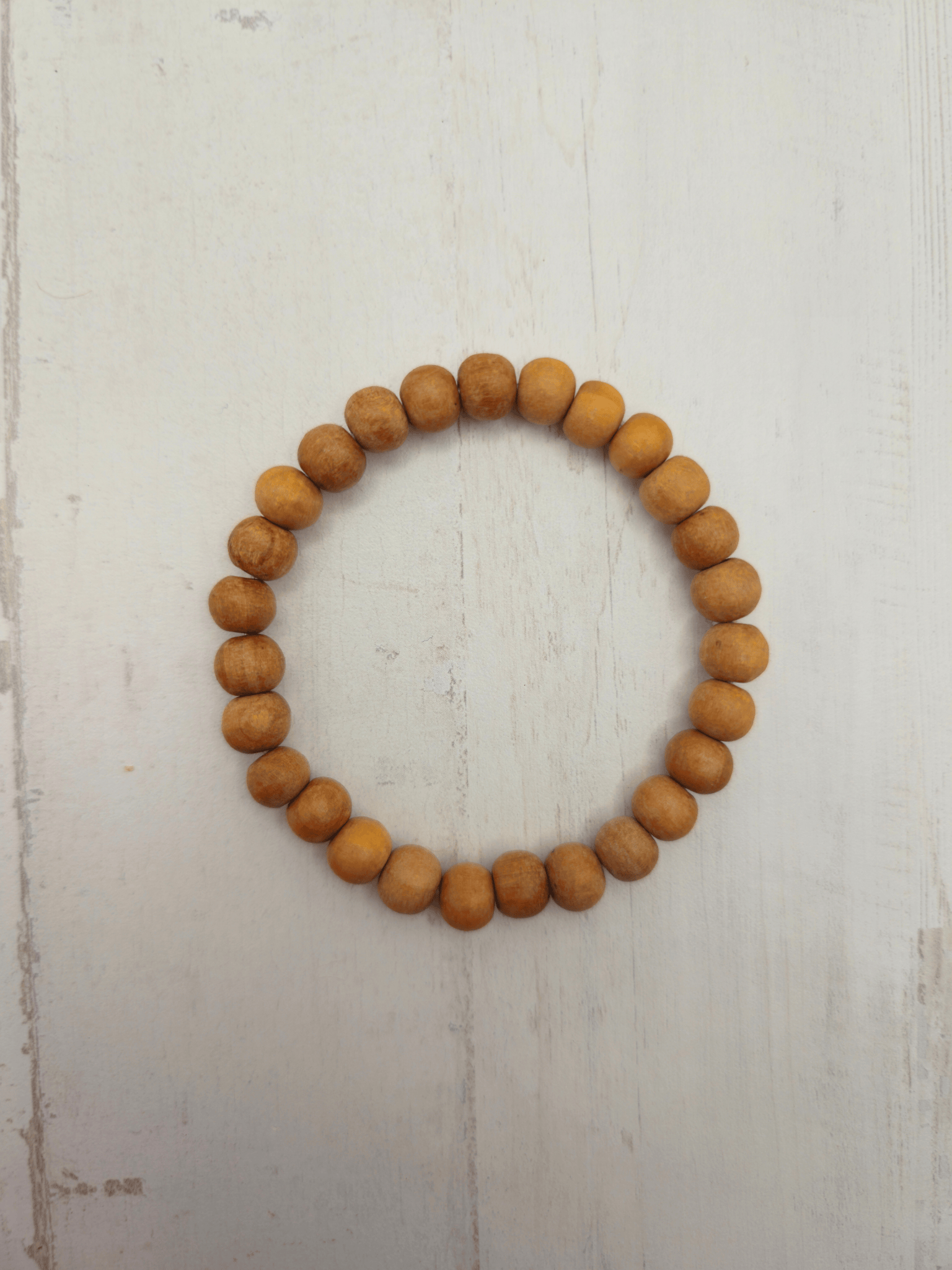 Pulsera de Madera de Sándalo 6 mm (OUTLET) | Armonía y serenidad espiritual