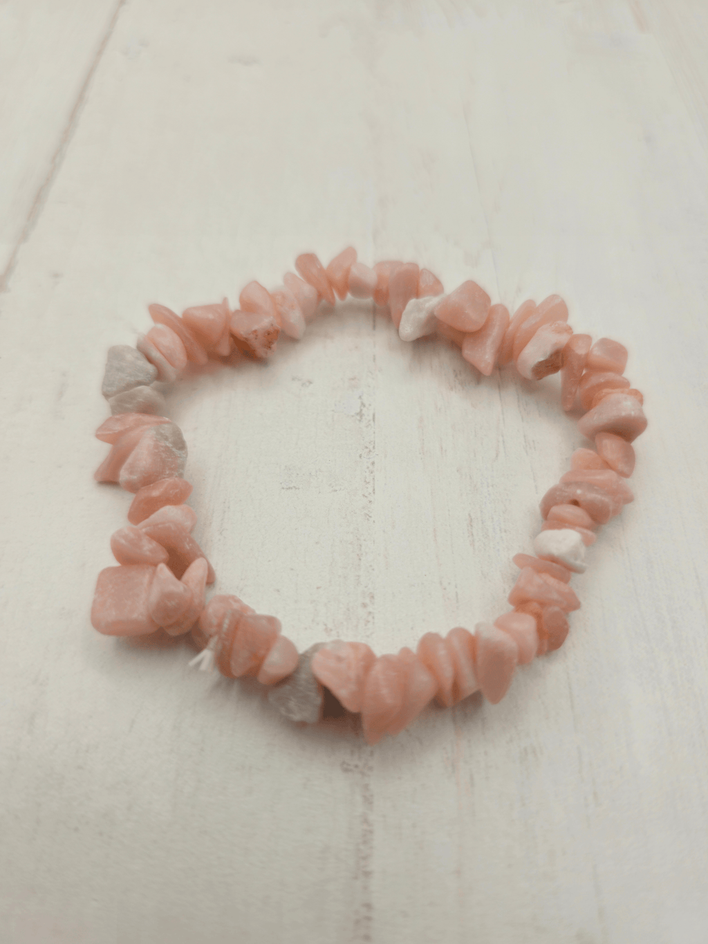 Pulsera de Ópalo Rosa Barroca | Sanación emocional, amor interior y expresión auténtica
